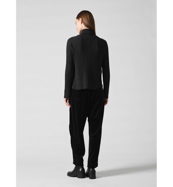 mizuiro ind「mizuiro ind ワイドリブタートルネックプルオーバー」|ニット・セーター|