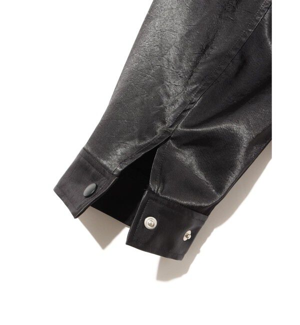 MIDIUMISOLID「MIDIUMISOLID for Ladies ボア切替ブルゾン」|テーラードジャケット|