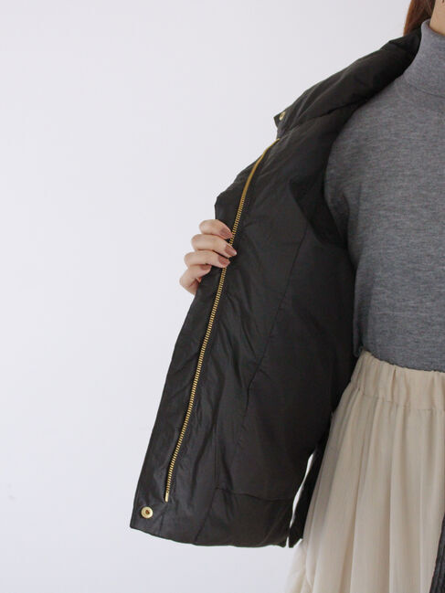 Te chichi「コーティングタフタスリーブレスジャケット」|ダウンベスト・ベスト|