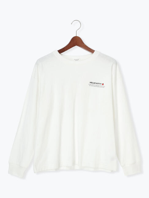Te chichi TERRASSE「【HELLO KITTY】プリントロングTシャツ」|Tシャツ・カットソー|
