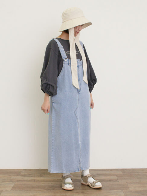 Samansa Mos2「【UVカット/消臭効果】ダウンブリムリボン付きハット」|その他|