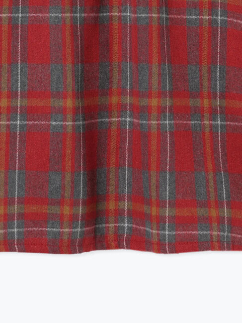  「チェックフリルワンピース」|ワンピース|