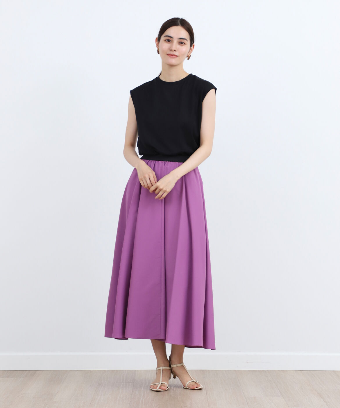 DAY by DAY it&rsquo;s international「ベーシックノースリーブコットンカットソー」|Tシャツ・カットソー|