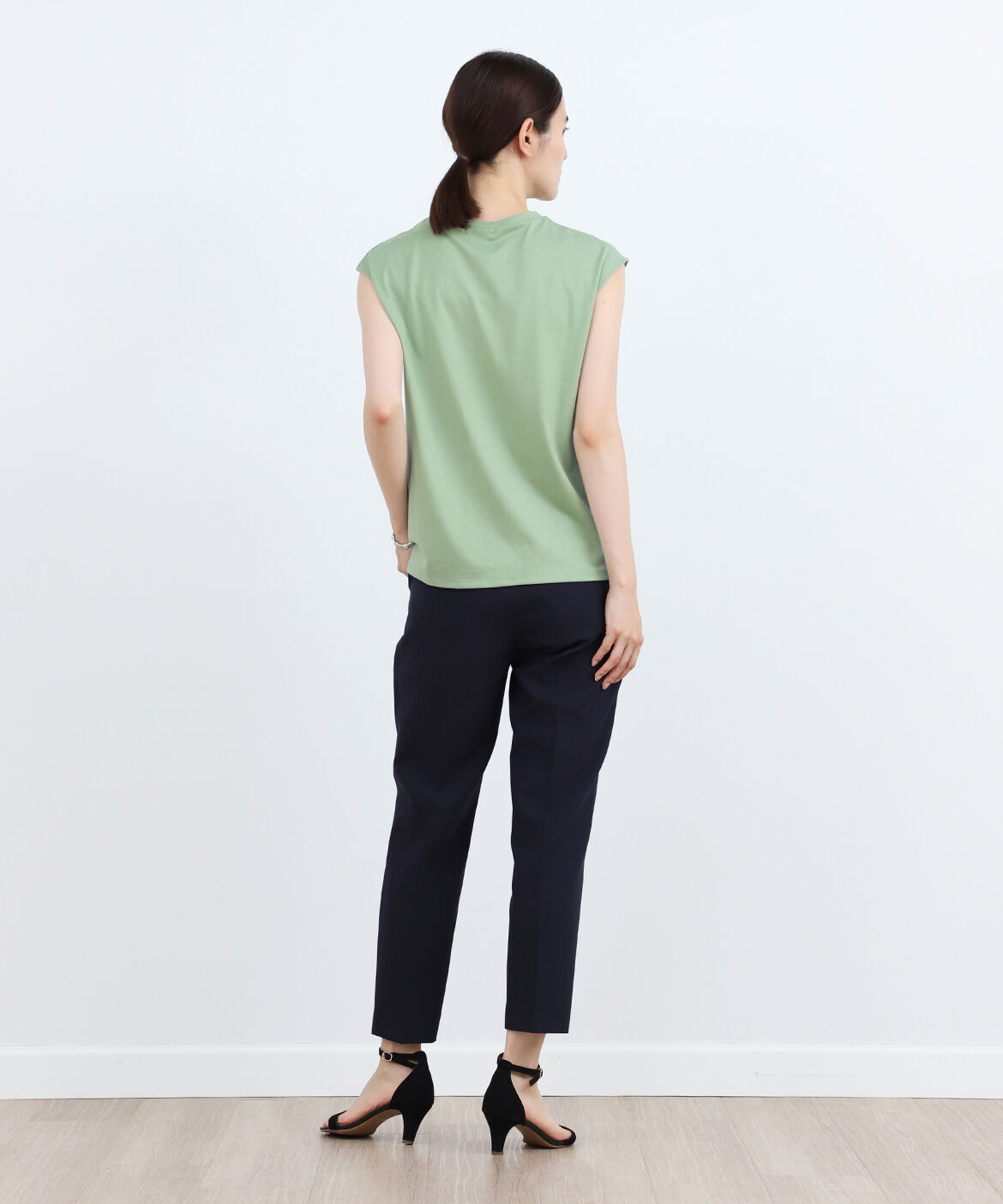 DAY by DAY it&rsquo;s international「ベーシックノースリーブコットンカットソー」|Tシャツ・カットソー|