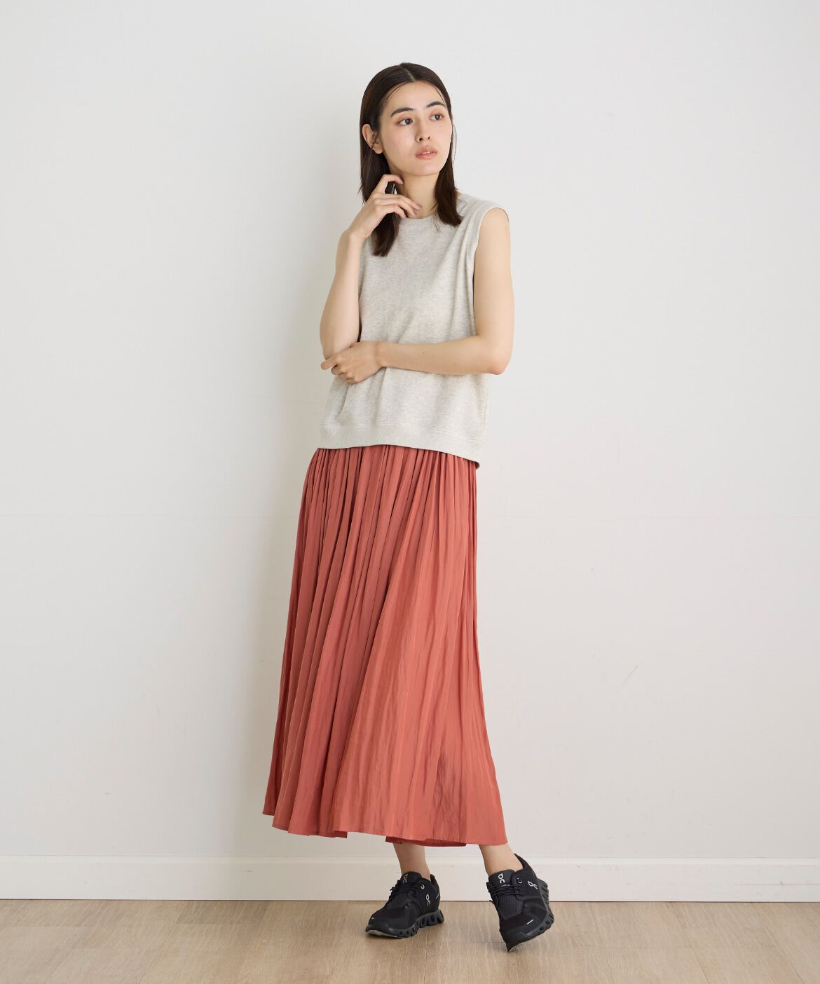 DAY by DAY it&rsquo;s international「ビンテージライクギャザースカート」|スカート|