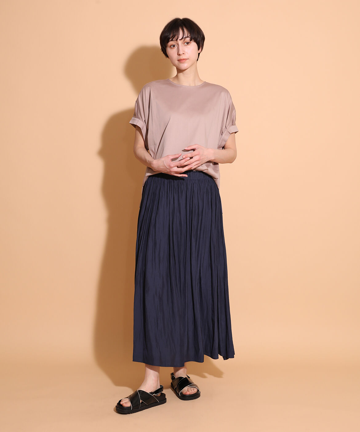 DAY by DAY it&rsquo;s international「ビンテージライクギャザースカート」|スカート|