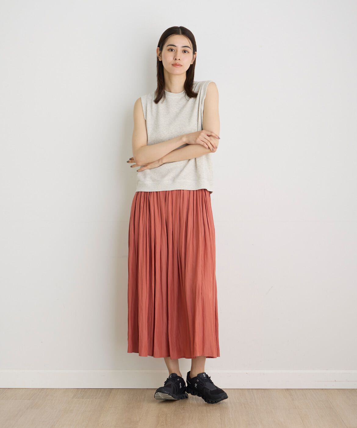 DAY by DAY it&rsquo;s international「ビンテージライクギャザースカート」|スカート|