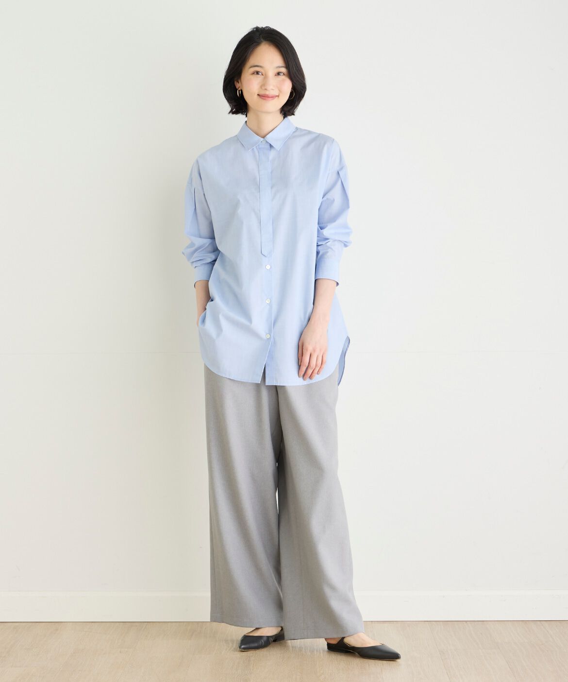 7-IDconcept.「ベーシックフォルムシャツ」|シャツ・ブラウス|