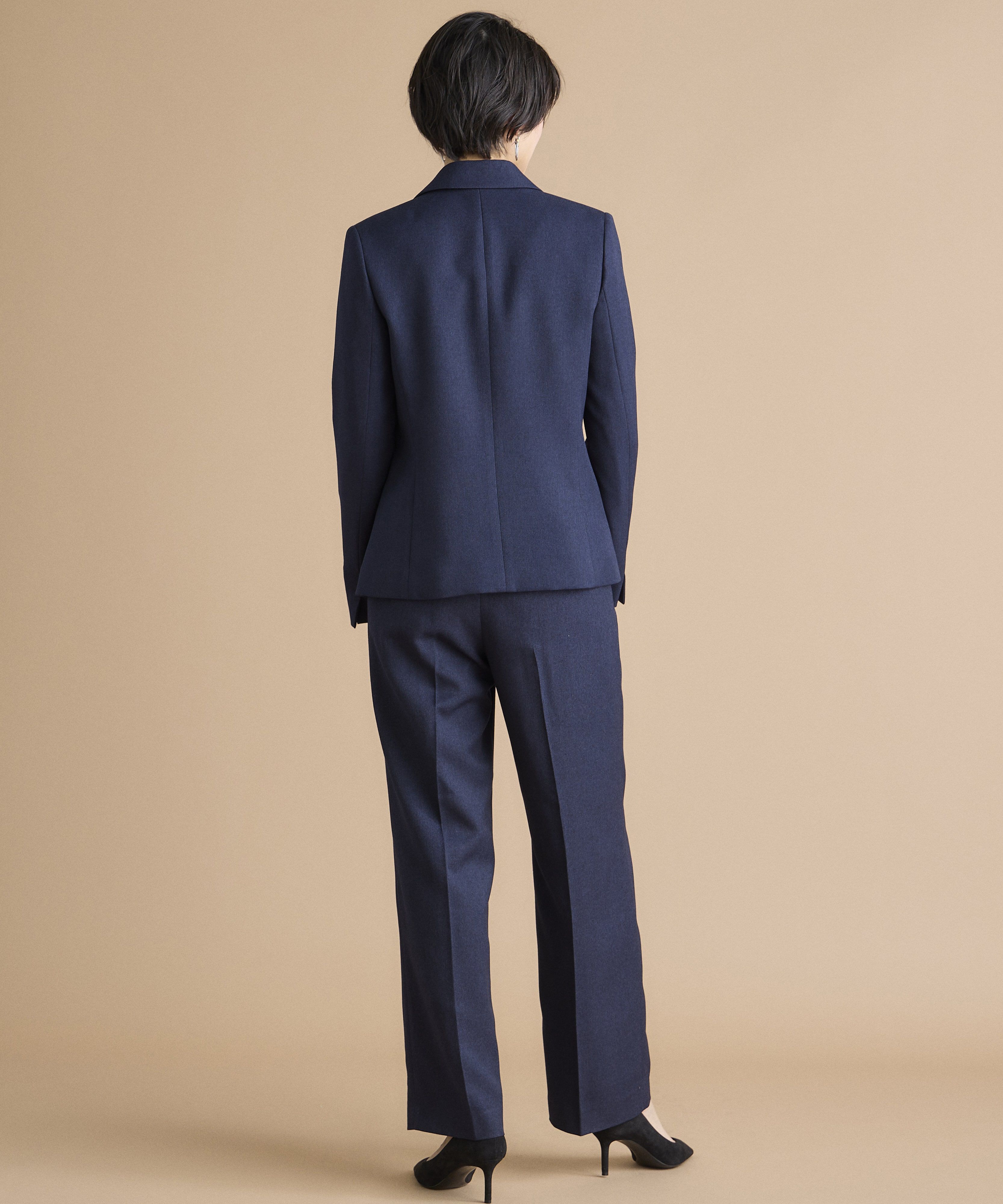 INED「《INED CLARO》シャークスキンツイードジャケット」|テーラードジャケット|