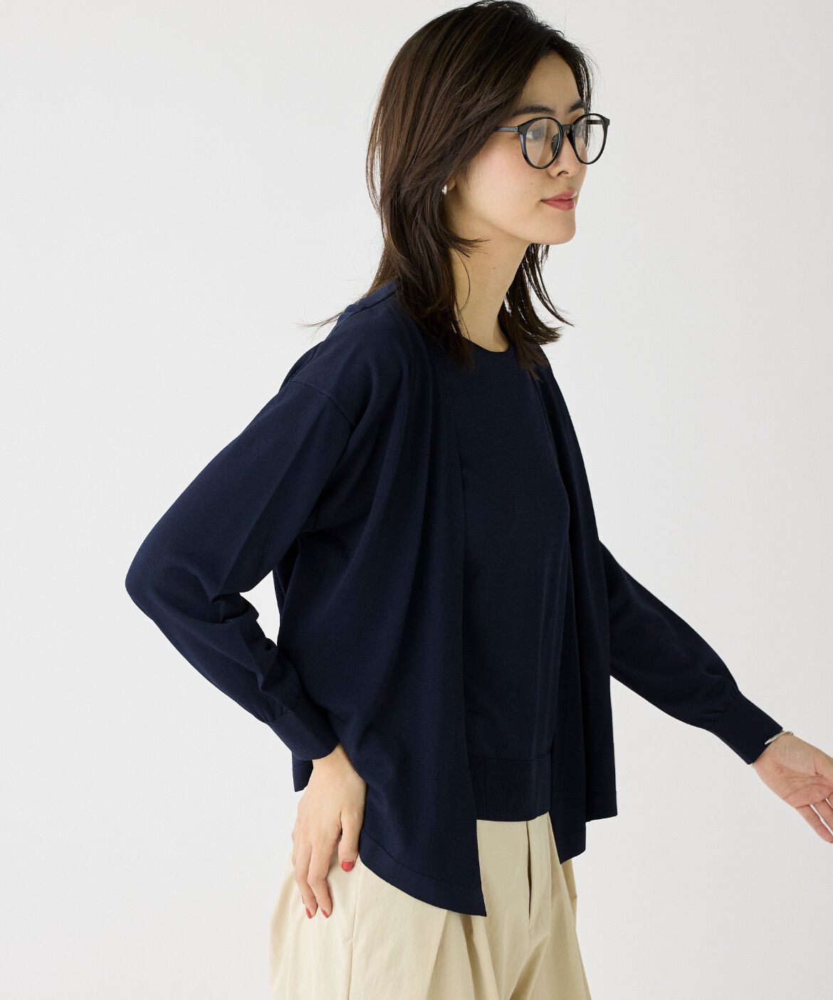 I.T.'S international「レイヤードデザインニット」|ニット・セーター|