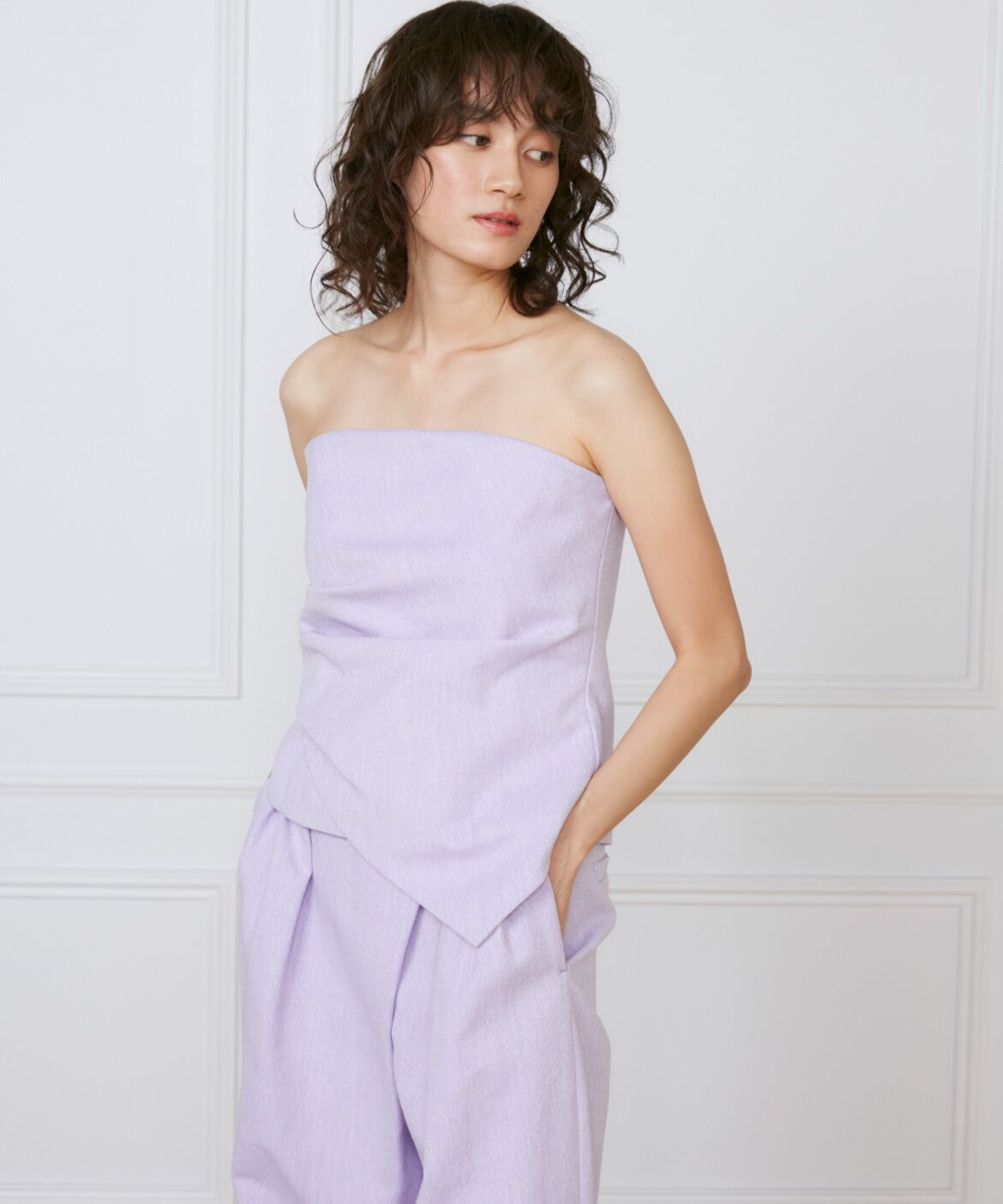 INED「タックビスチェ《la veille by SUPERIOR CLOSET》」|シャツ・ブラウス|