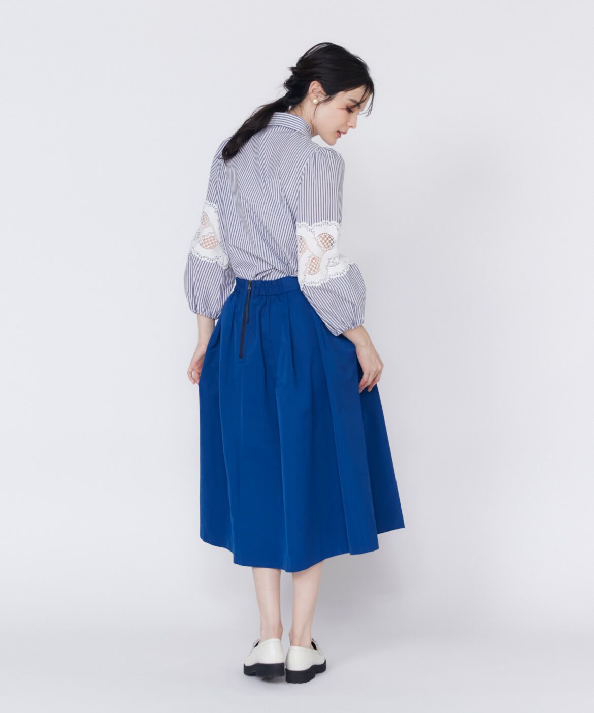 Maglie le cassetto「レースドッキングブラウス」|シャツ・ブラウス|