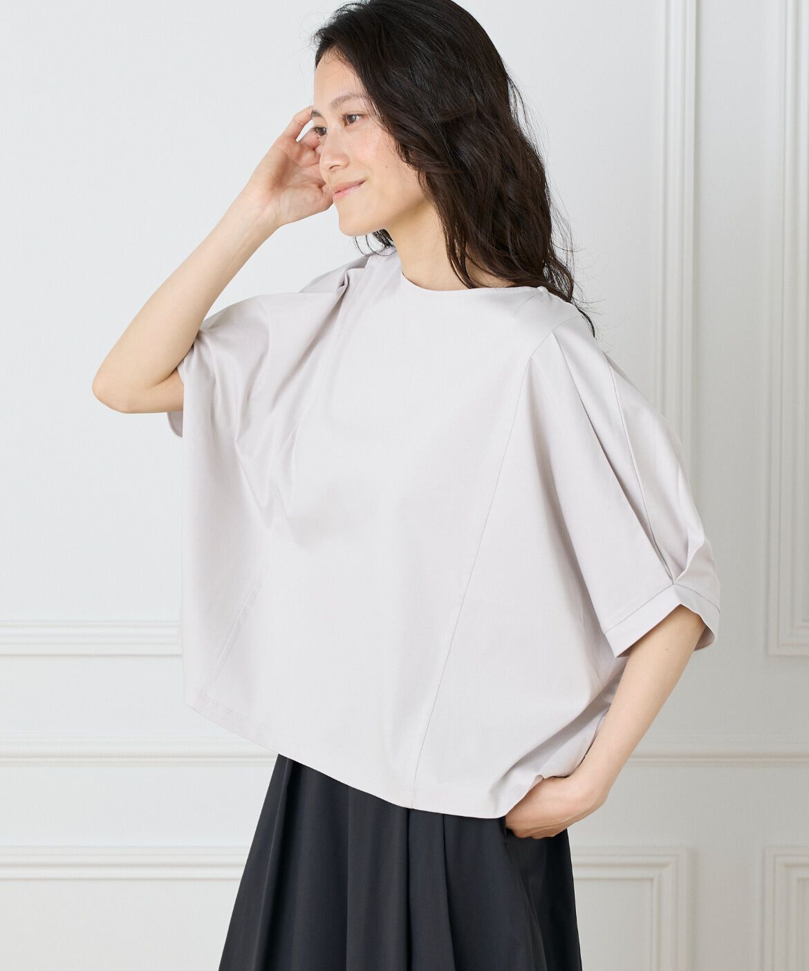 DAY by DAY it&rsquo;s international「切替タックプルオーバー」|Tシャツ・カットソー|グレー1