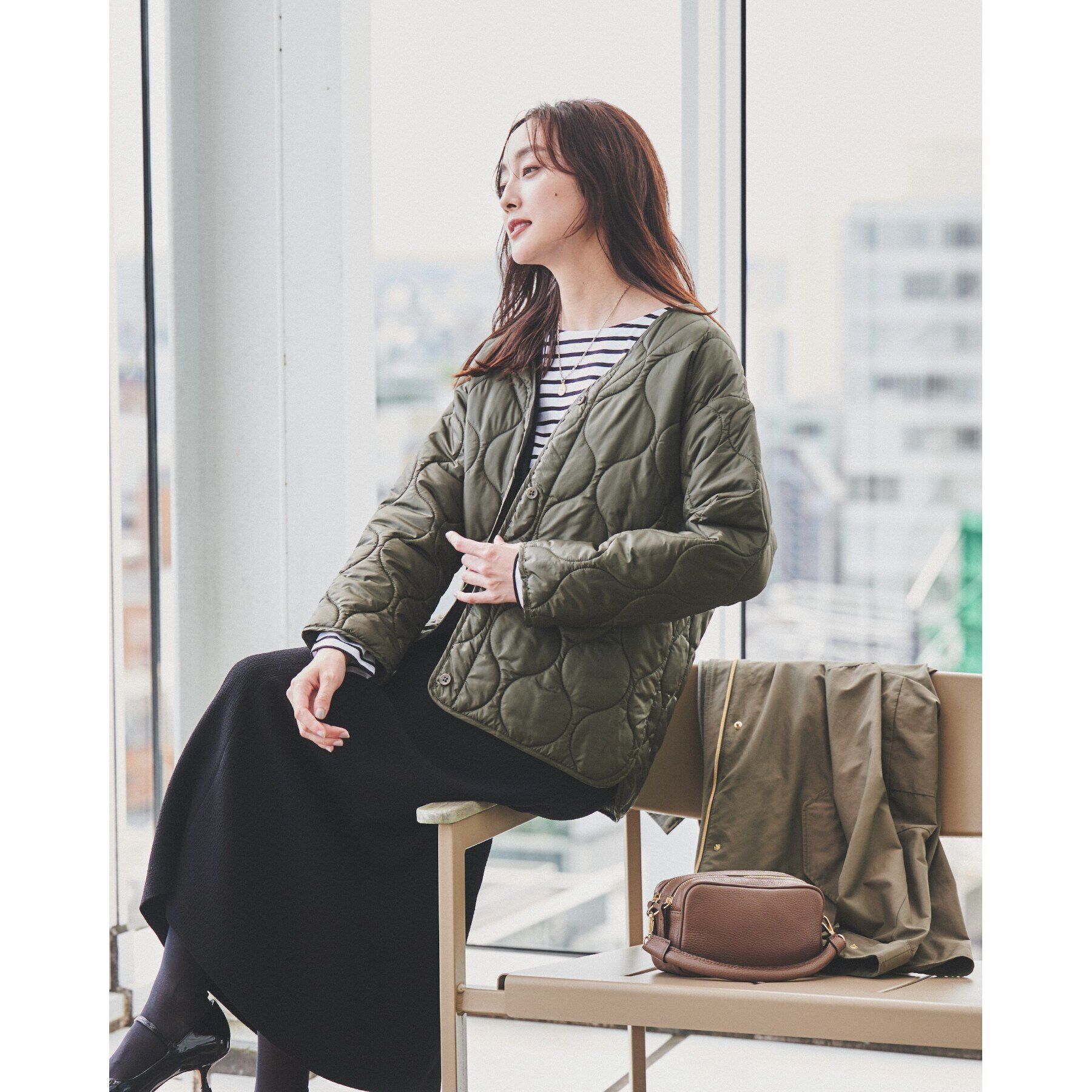 UNTITLED「【撥水/3WAY/キルティング】マウンテンパーカー」|ブルゾン・スタジャン|