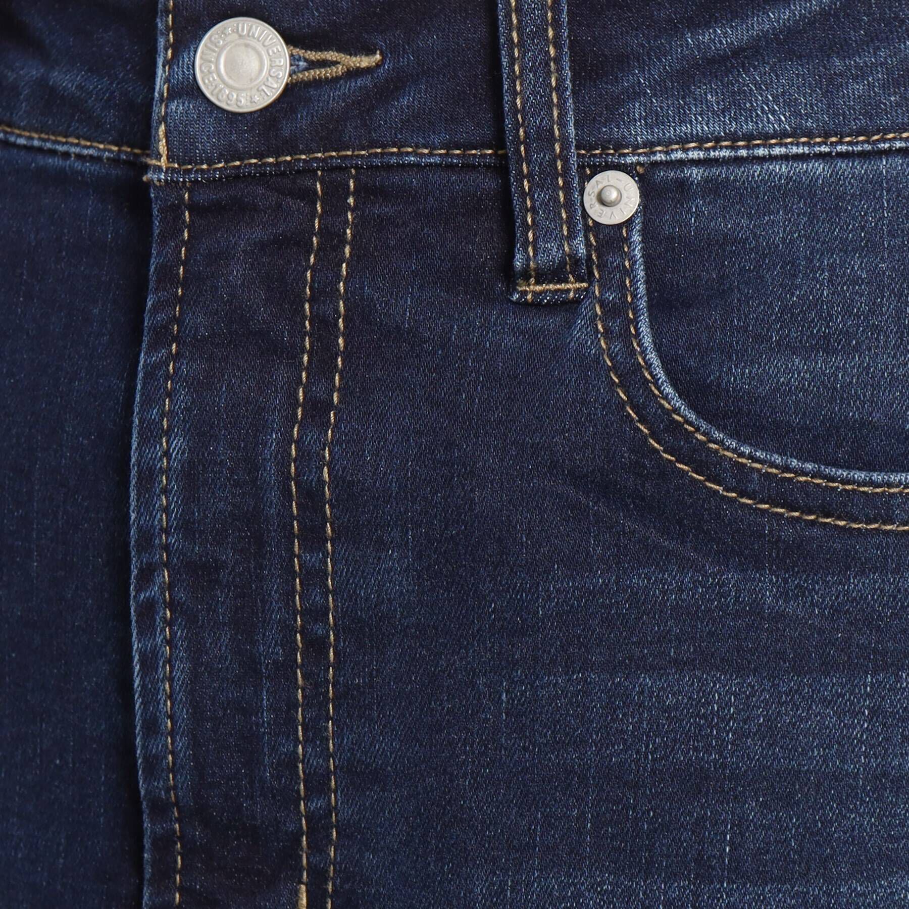 COUP DE CHANCE「【洗える】ハイウエストデニムタイトスカート」|スカート|