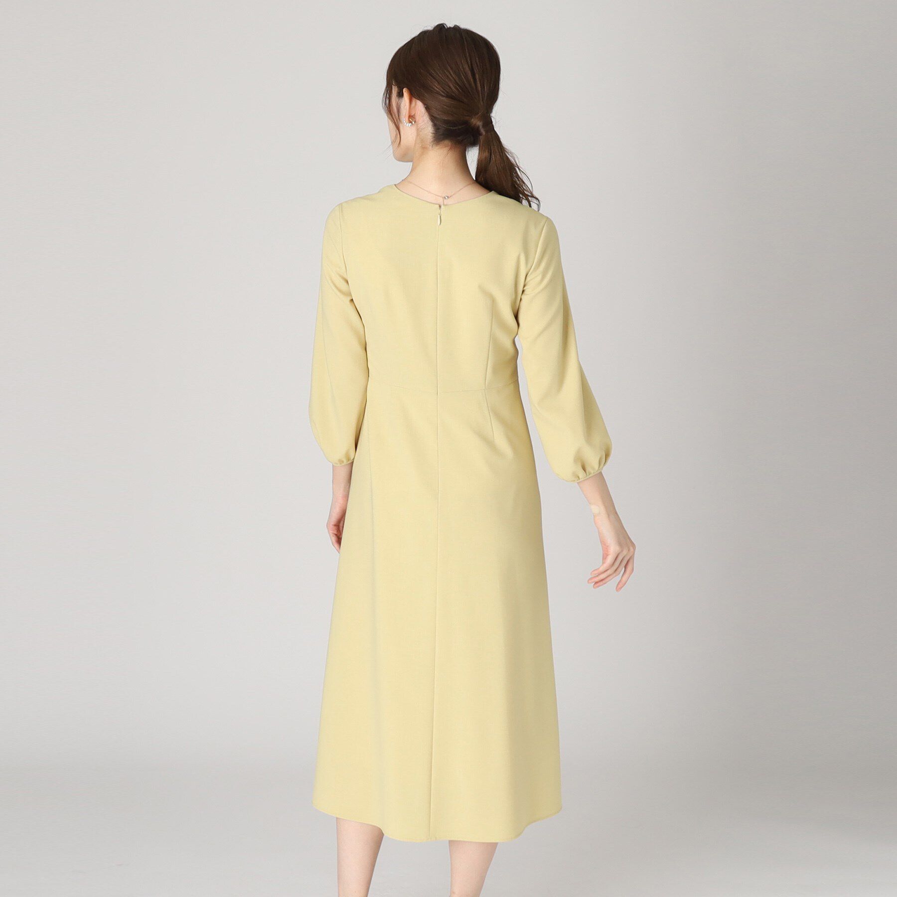 COUP DE CHANCE「【日本製】ねじりデザインワンピース」|ワンピース|