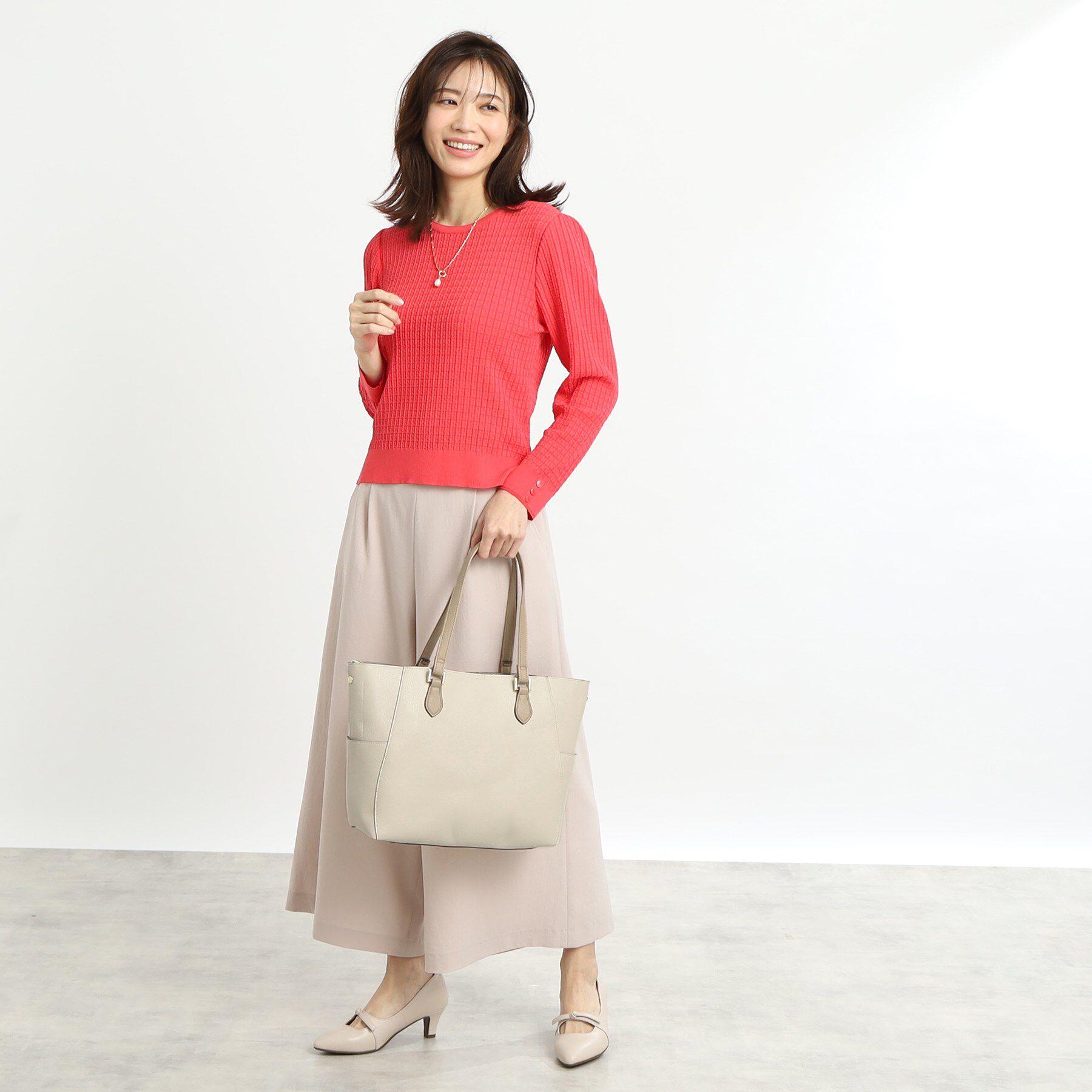 Reflect「【たっぷり収納！あおりポケット／WEB先行カラーあり】A4サイズトートバッグ」|トートバッグ|