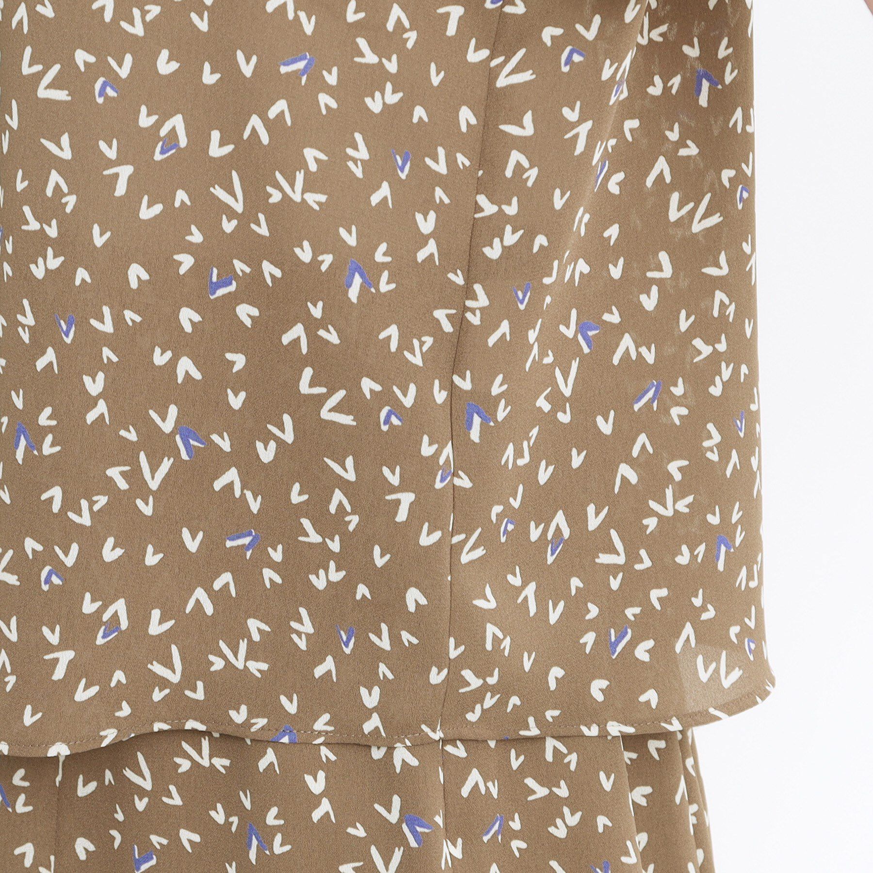 Reflect「【マシンウォッシュ可／セットアップ可】ボウタイプリントブラウス」|シャツ・ブラウス|