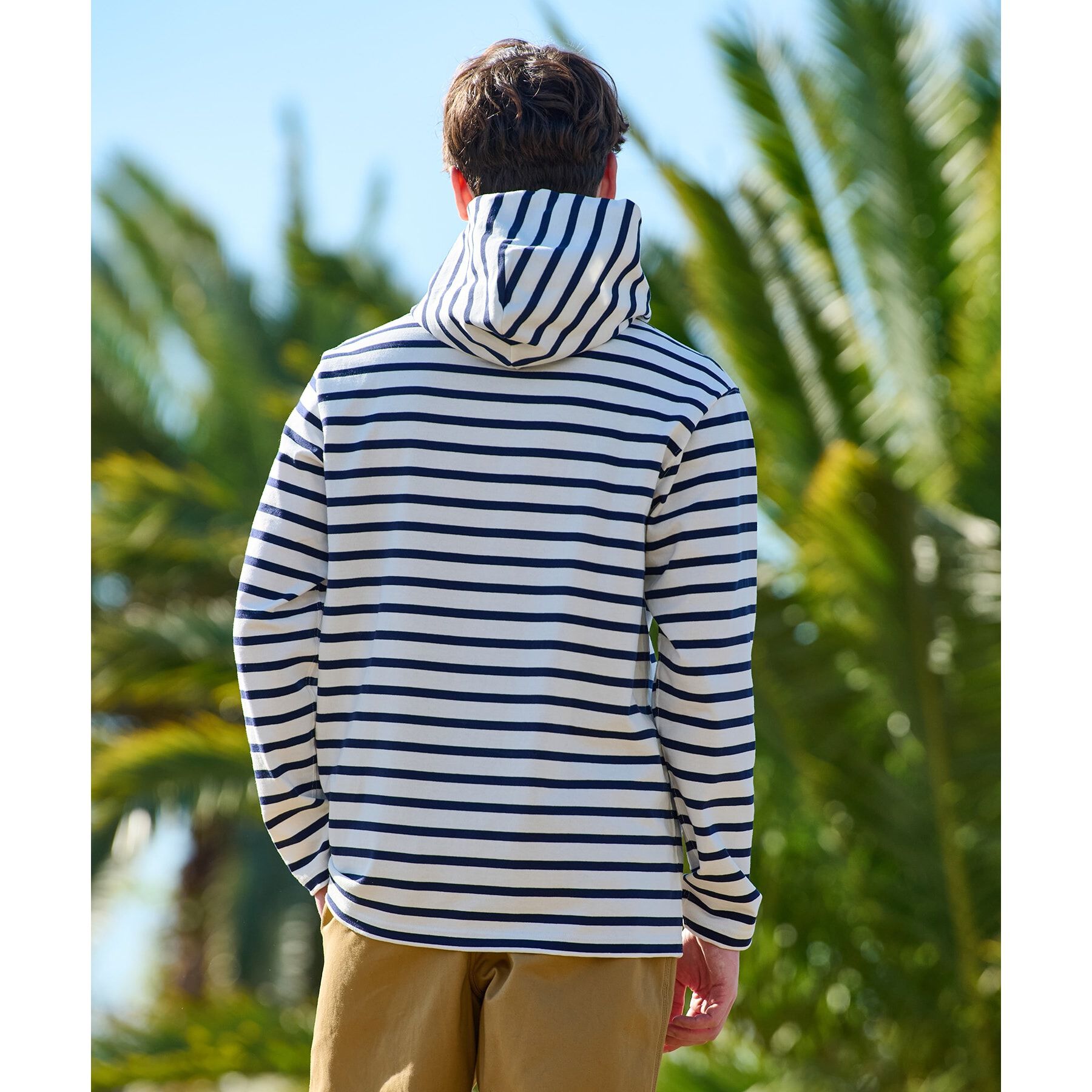 DRESSTERIOR「◆ボーダープルパーカー」|パーカー|