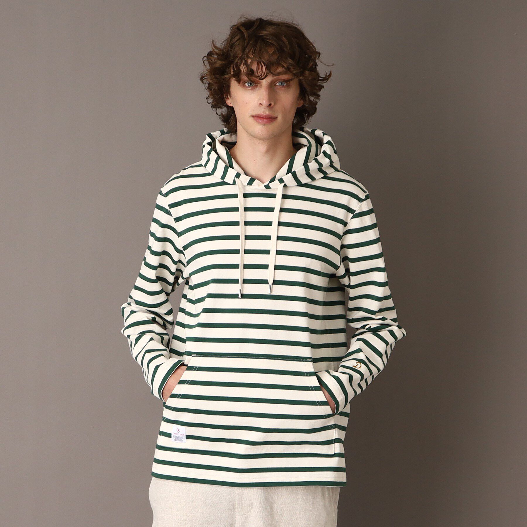 DRESSTERIOR「◆ボーダープルパーカー」|パーカー|