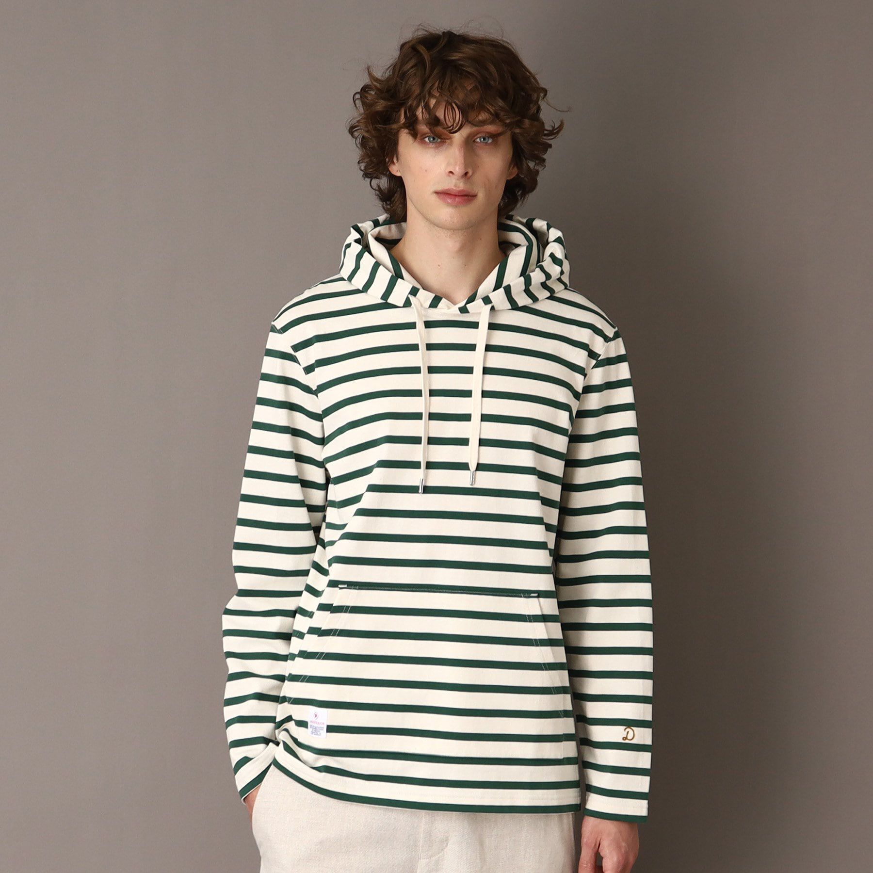 DRESSTERIOR「◆ボーダープルパーカー」|パーカー|