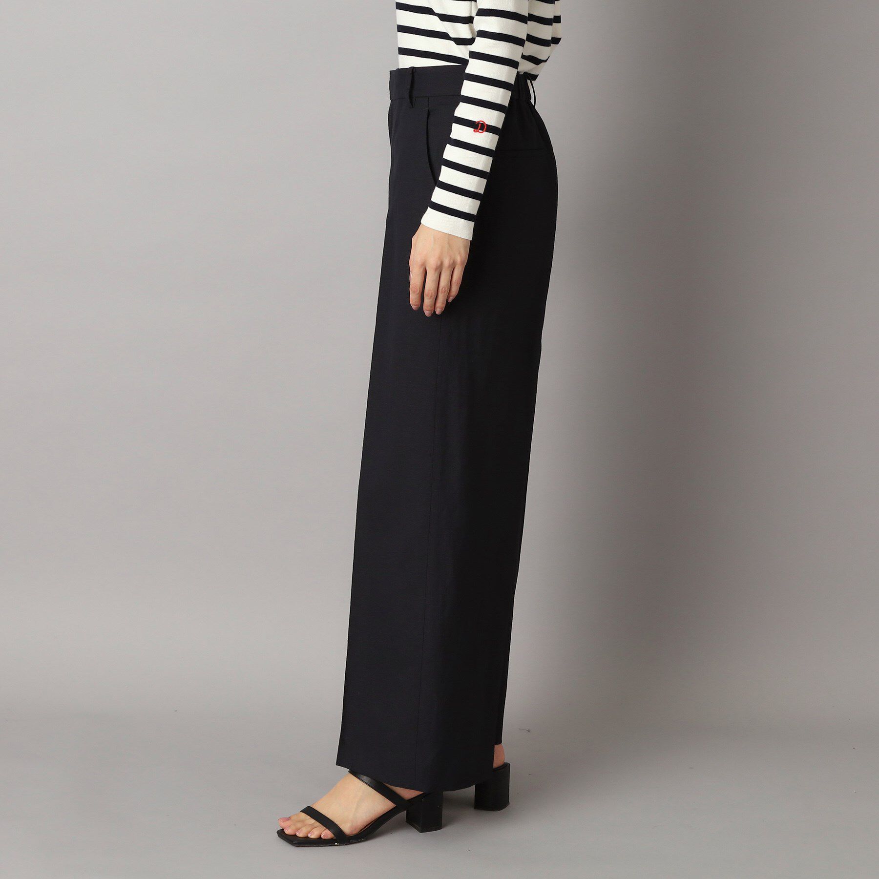 DRESSTERIOR「【美シルエット／洗える】リネンブレンドワイドパンツ」|その他|