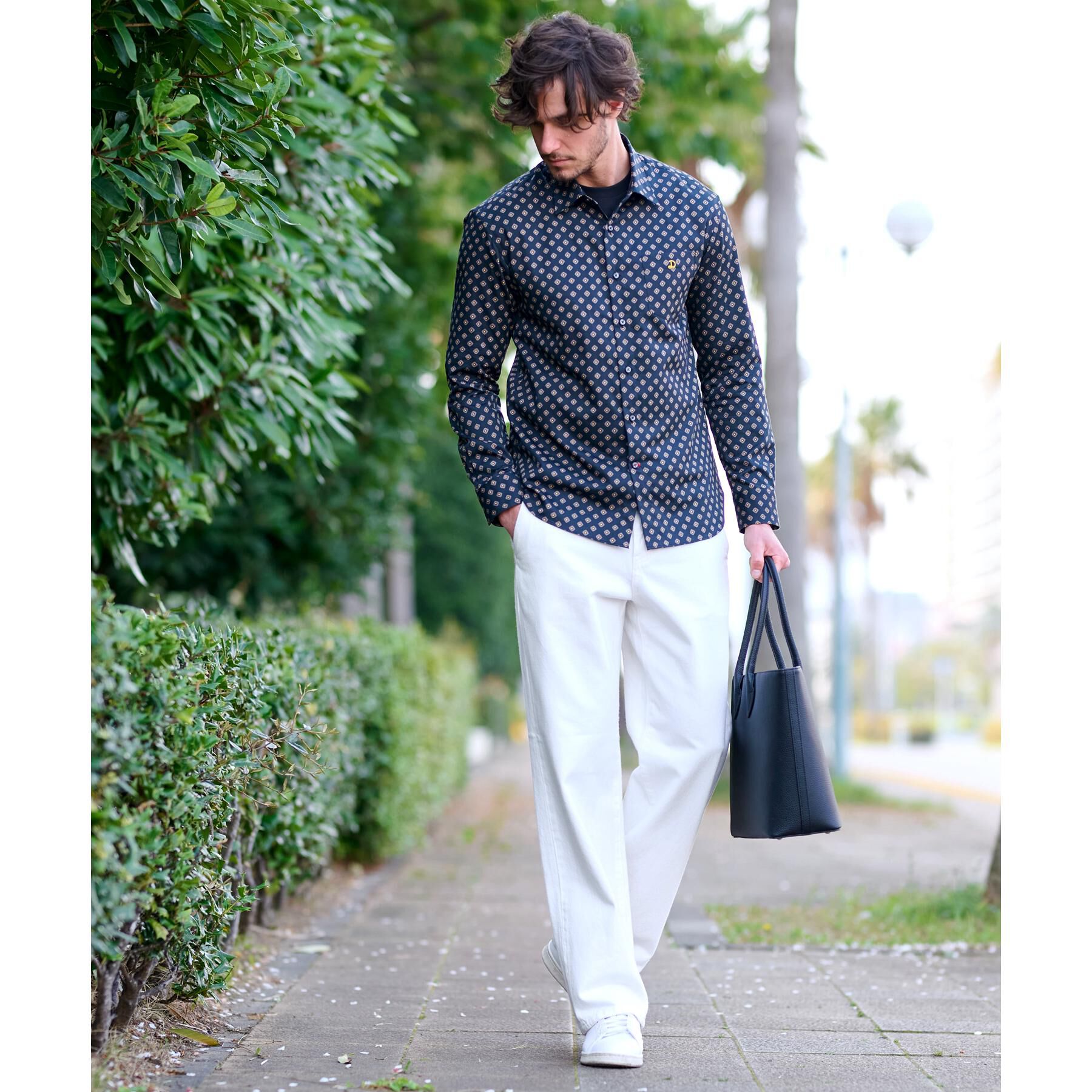 DRESSTERIOR「CONEデニム ワイドパンツ」|デニム|