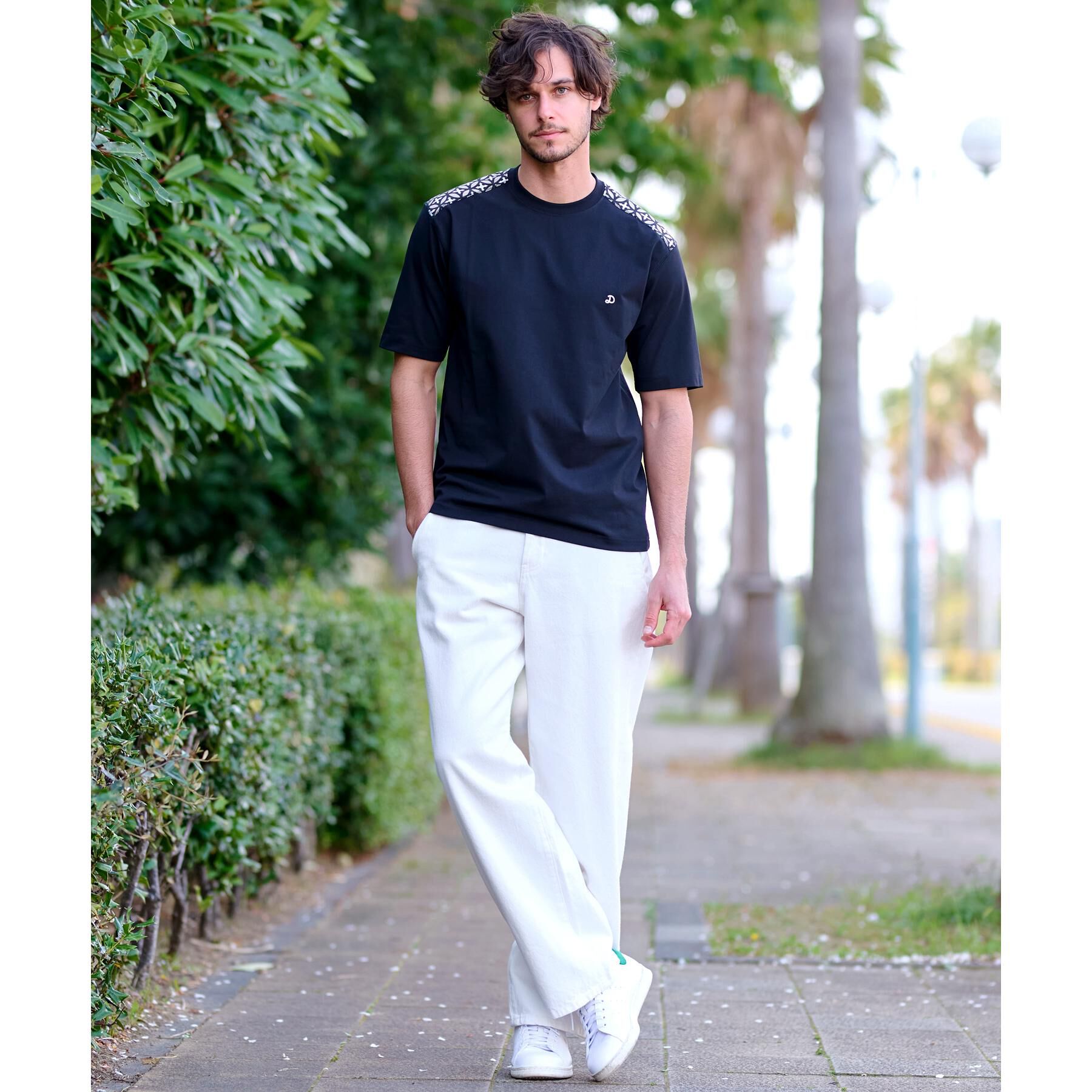 DRESSTERIOR「CONEデニム ワイドパンツ」|デニム|