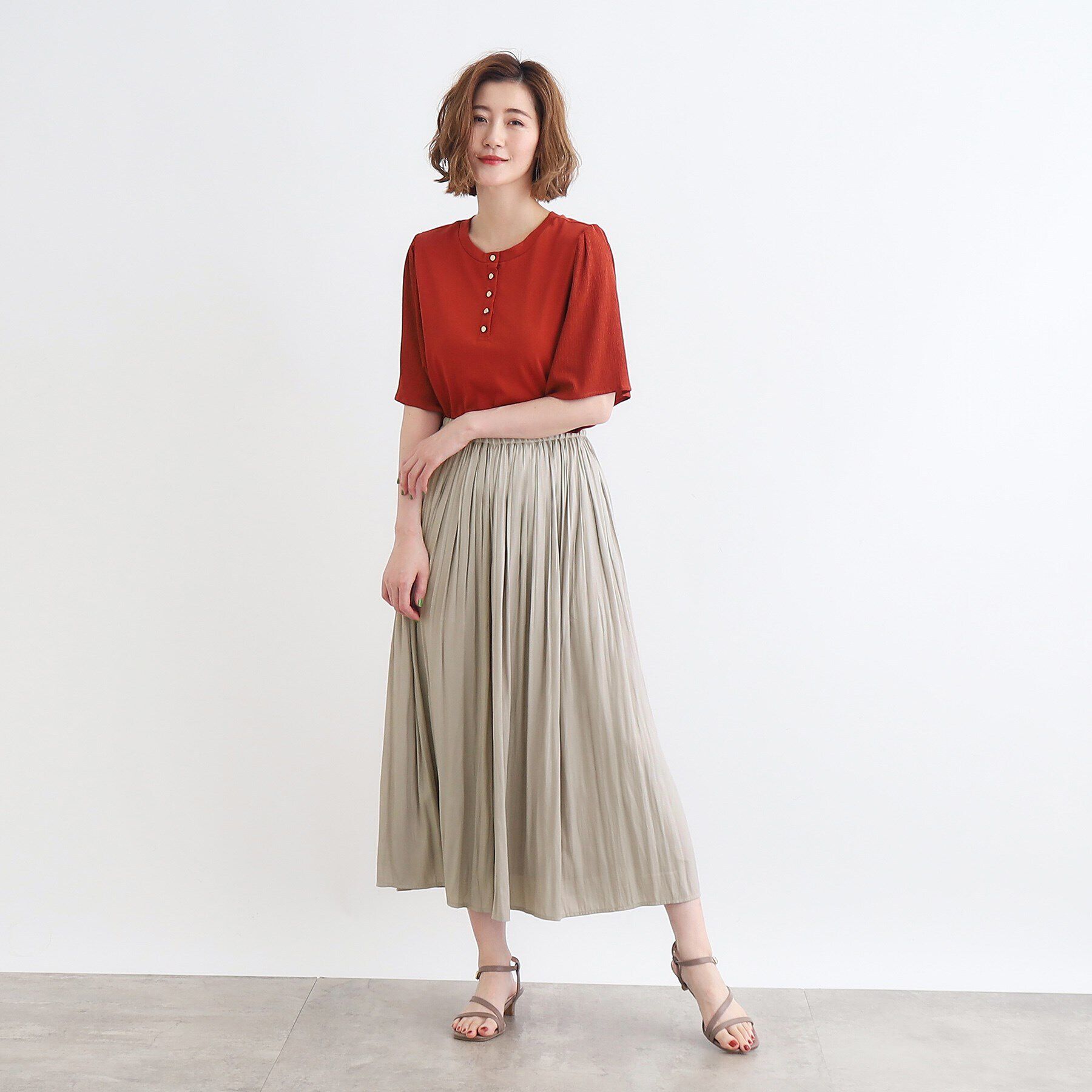 grove「割線風プリーツスカーチョ」|その他|