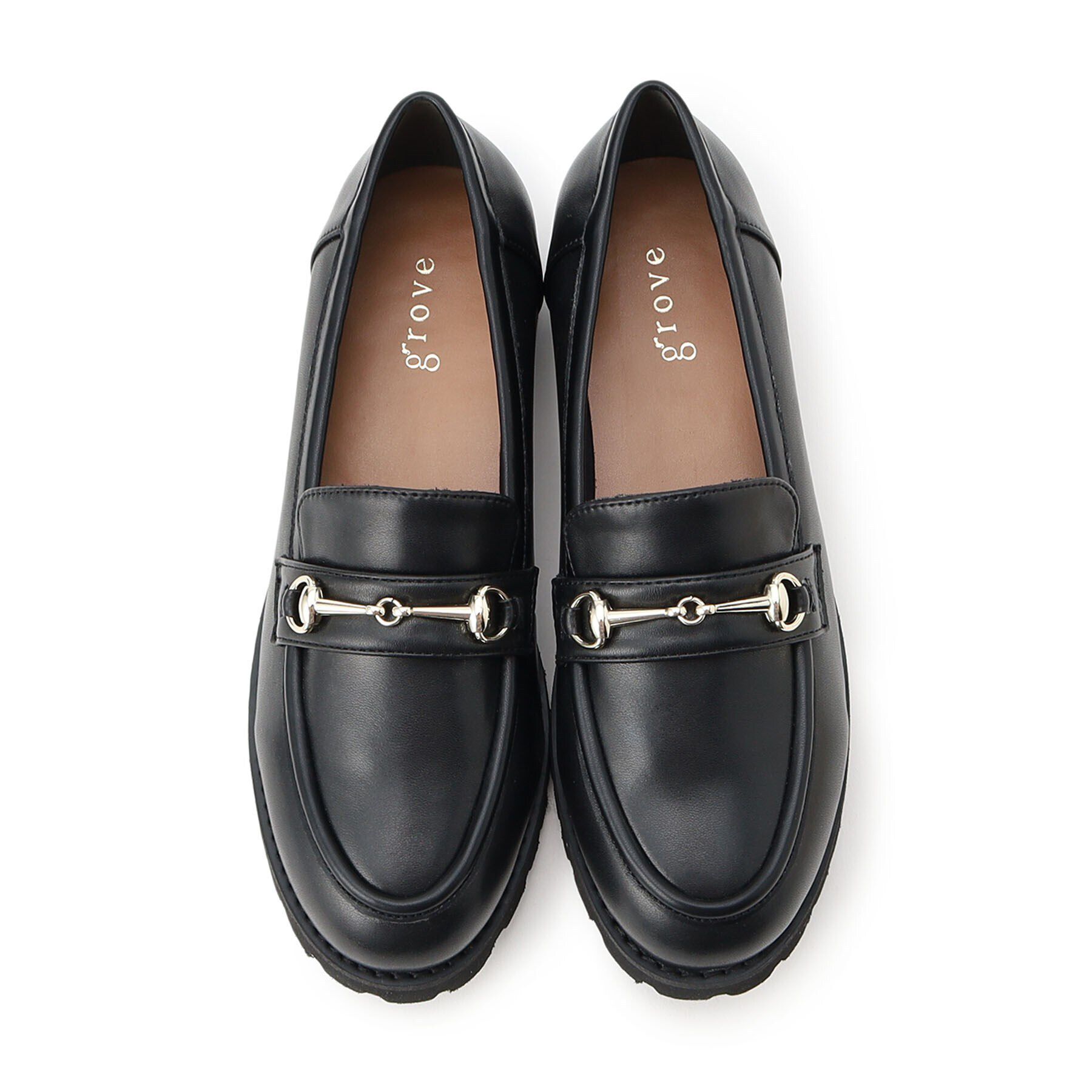 grove「トラックソールビットローファー」|その他|