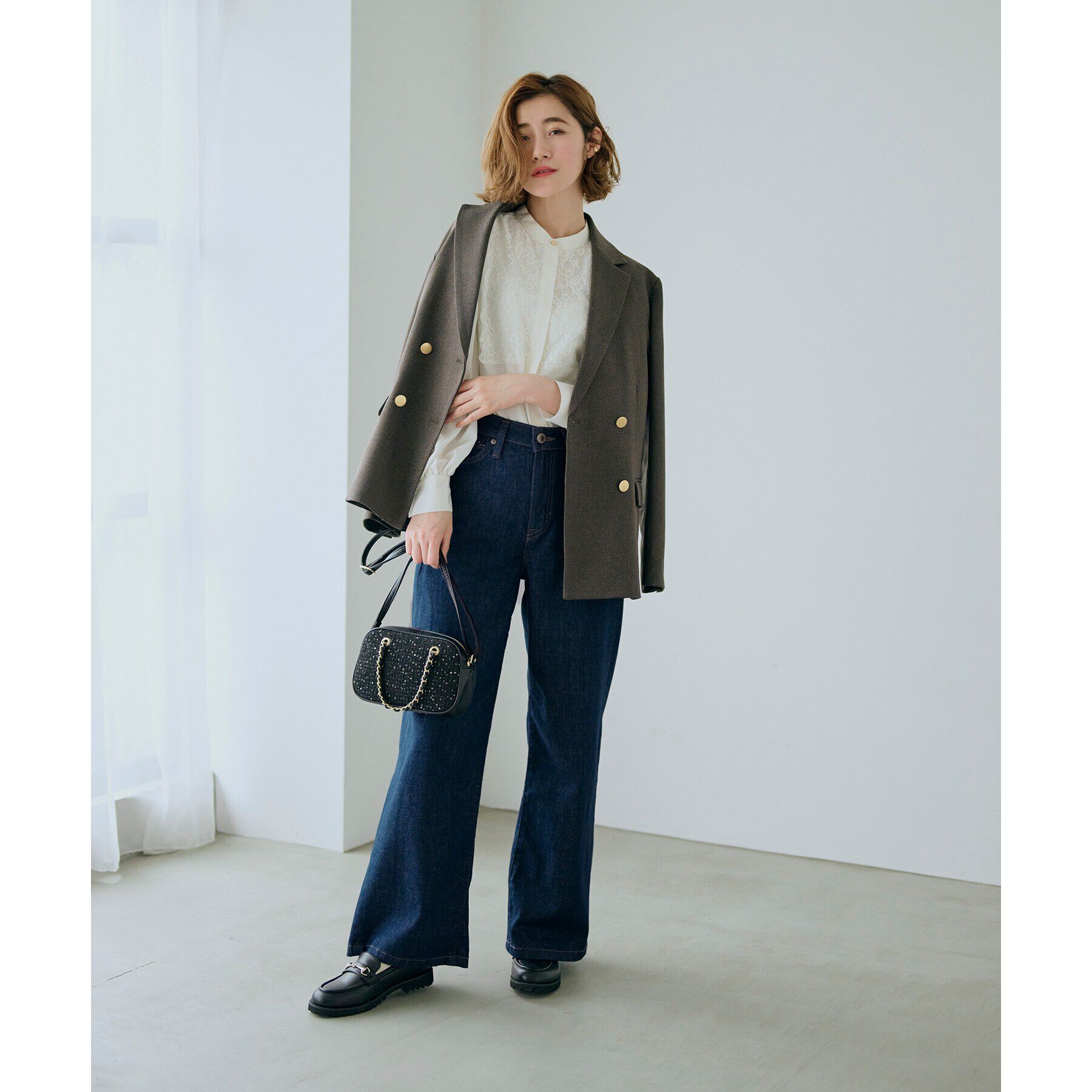 grove「トラックソールビットローファー」|その他|