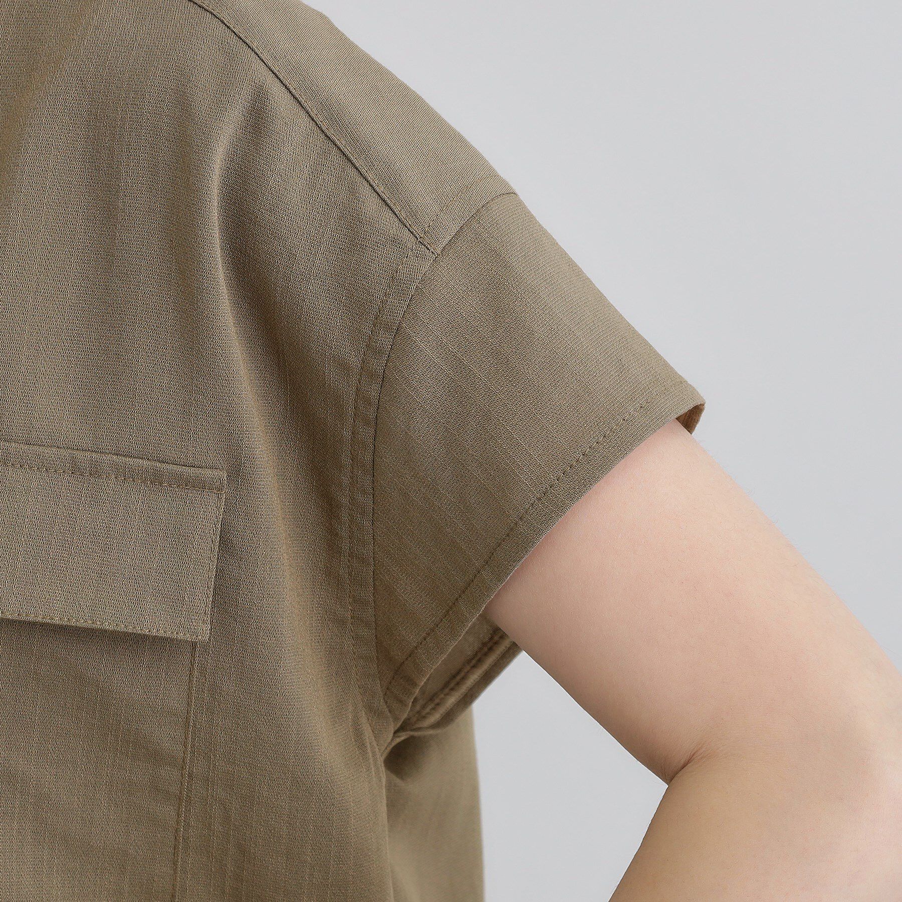 grove「【品よく着こなす、大人のワークスタイル】ワークジャケット&times;ワンピースセット」|ワンピース|