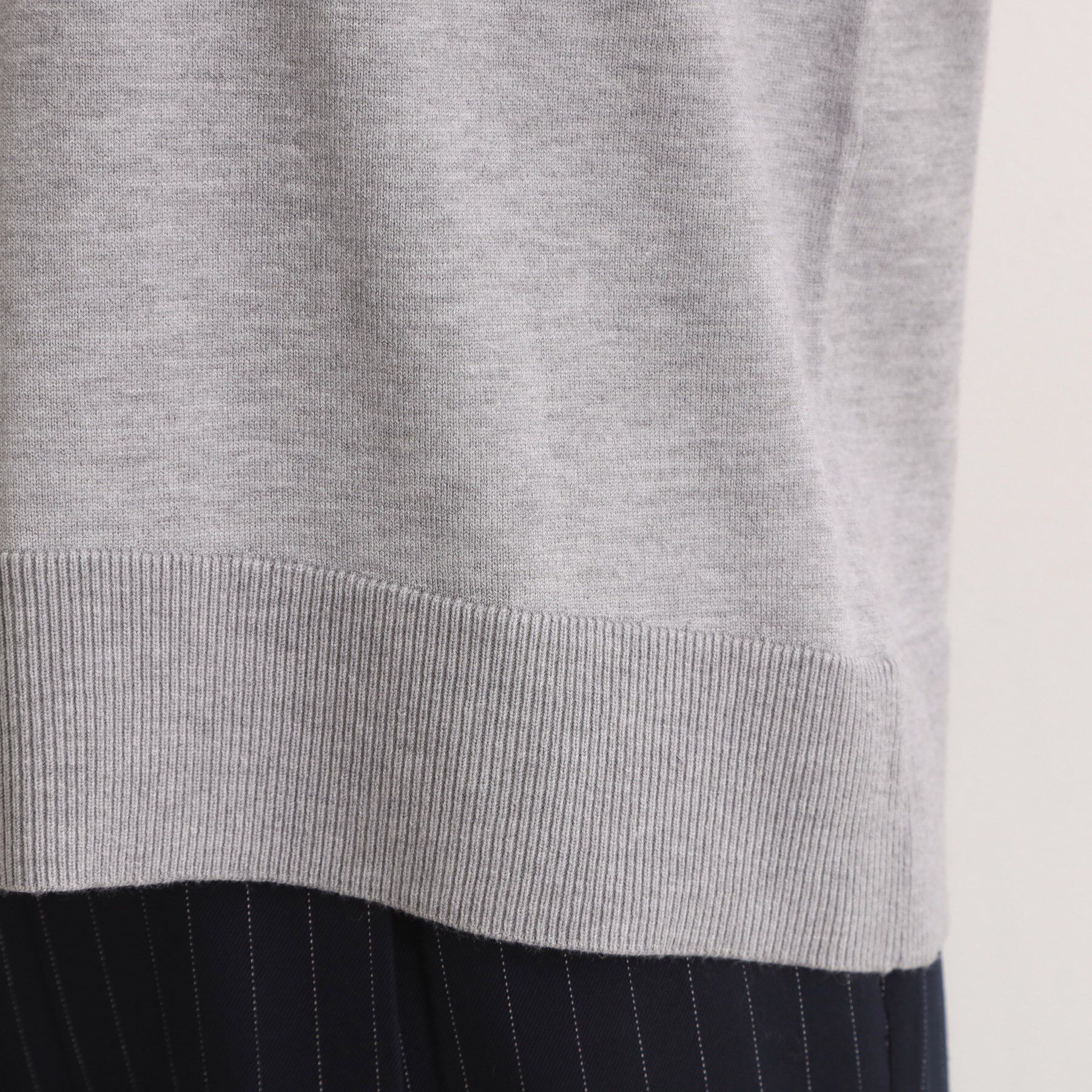 grove「【SETUP可能】冬から春まで心地よく　タック編みオーバーサイズニット」|ニット・セーター|