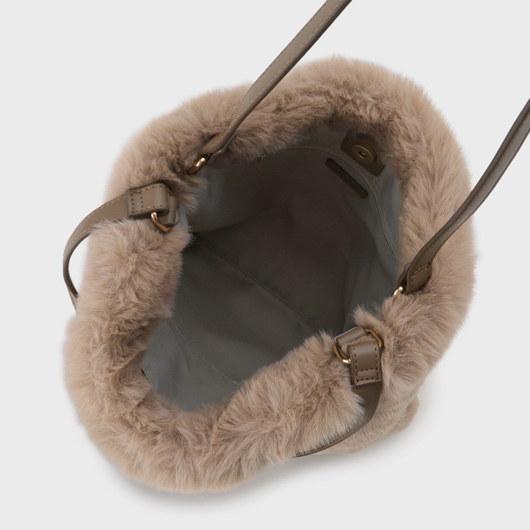 INDIVI「【フェイクファー】ウィンタートートバッグ」|トートバッグ|