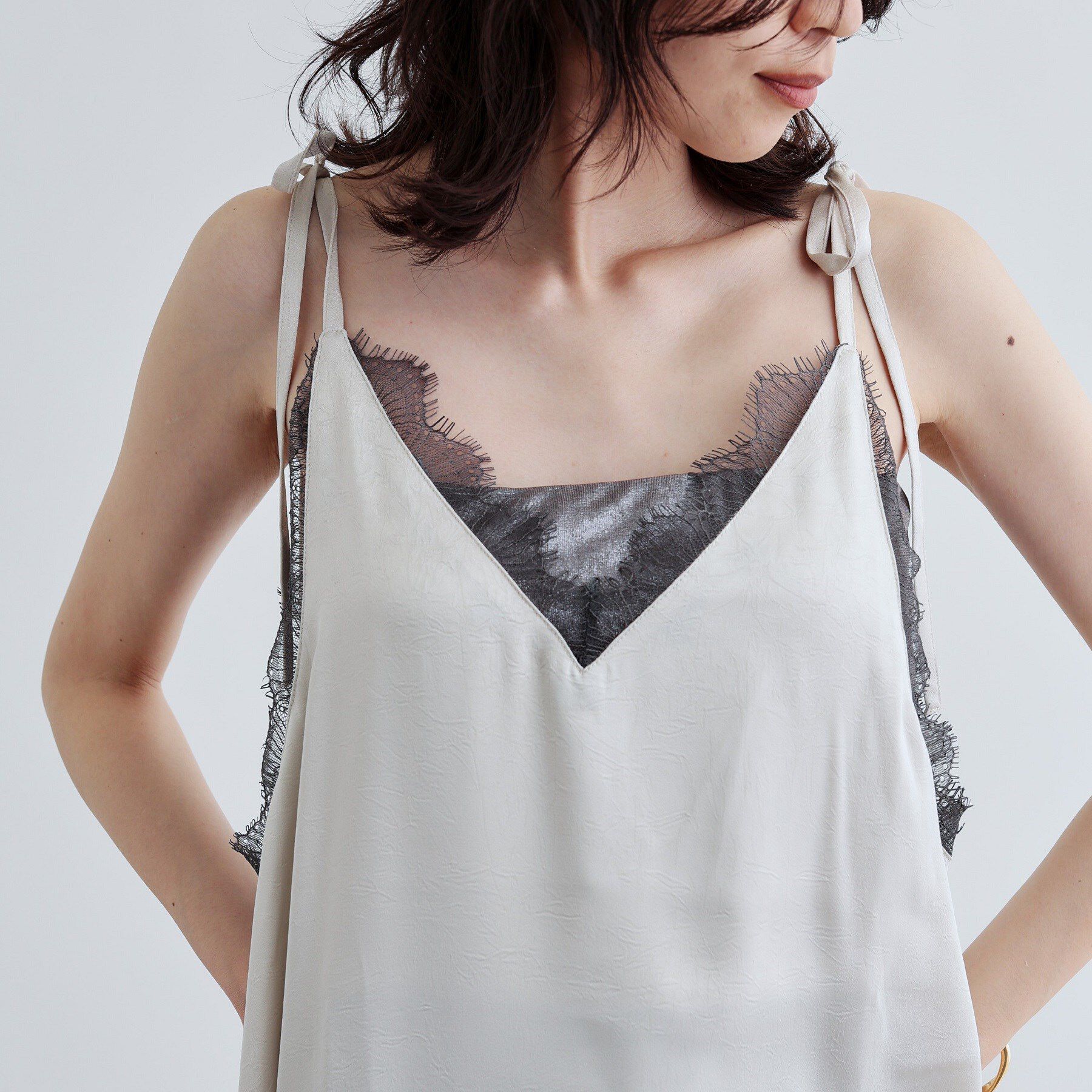 GALLEST「ランジェリーキャミブラウス」|シャツ・ブラウス|