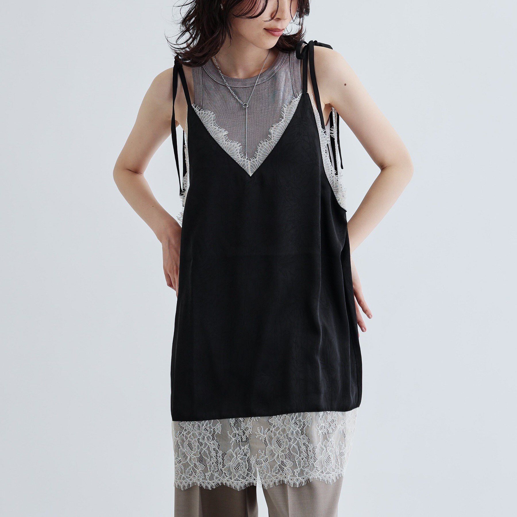 GALLEST「ランジェリーキャミブラウス」|シャツ・ブラウス|