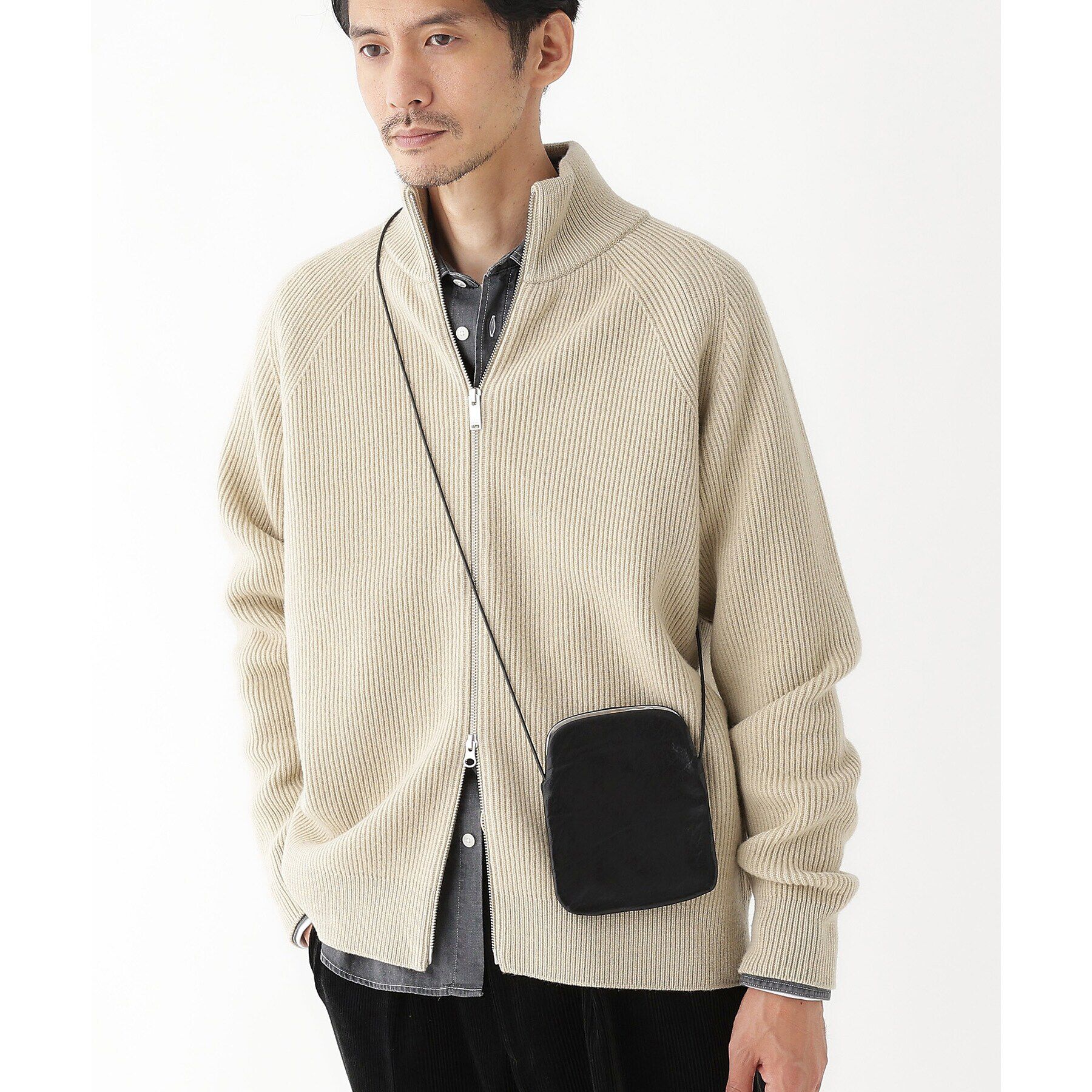 TAKEO KIKUCHI「【THE FLAGSHIP】がま口 ネックポーチ」|ポーチ|