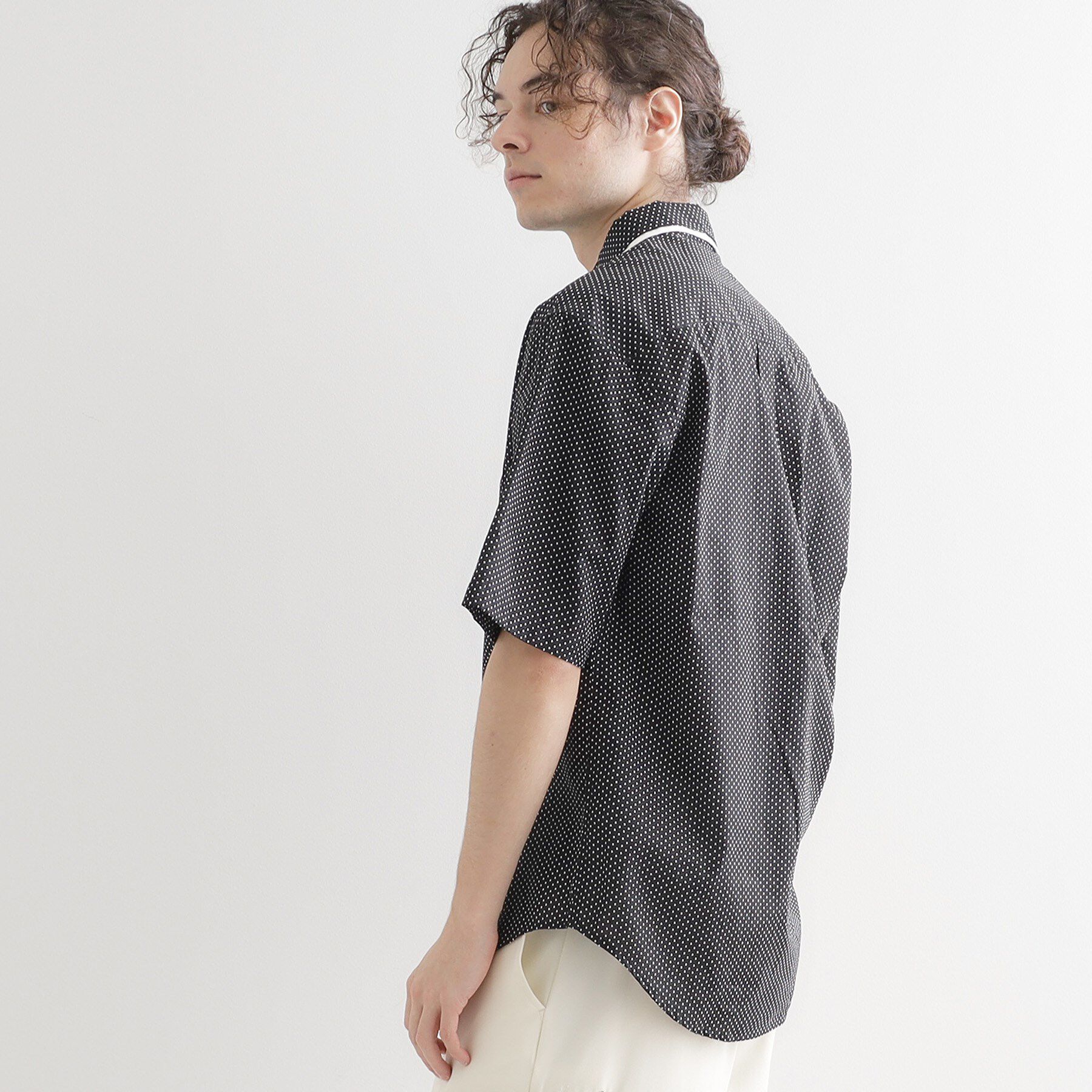 tk.TAKEO KIKUCHI「2枚衿ドット柄シャツ」|シャツ・ブラウス|