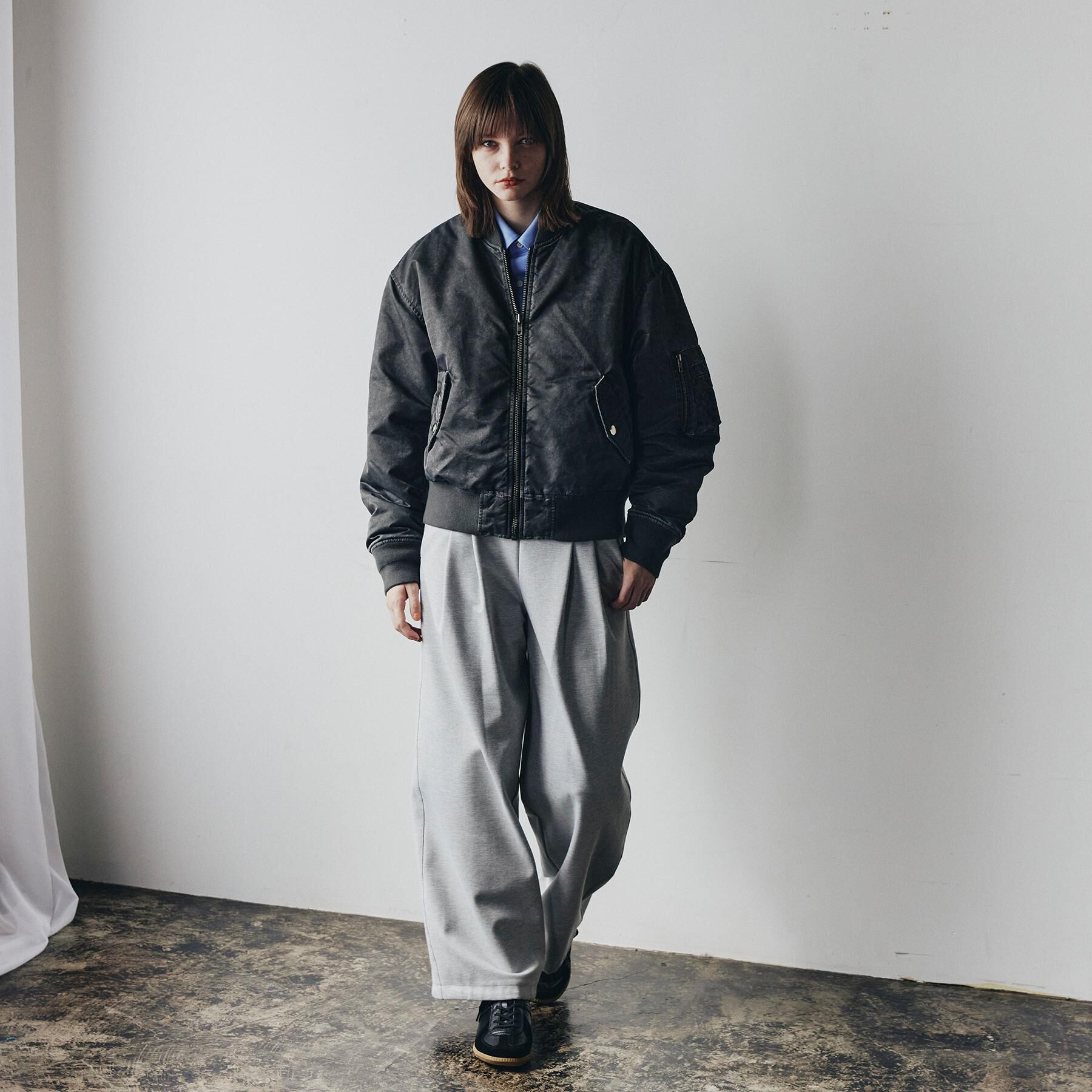 tk.TAKEO KIKUCHI「ヴィンテージライクMA‐1」|ブルゾン・スタジャン|