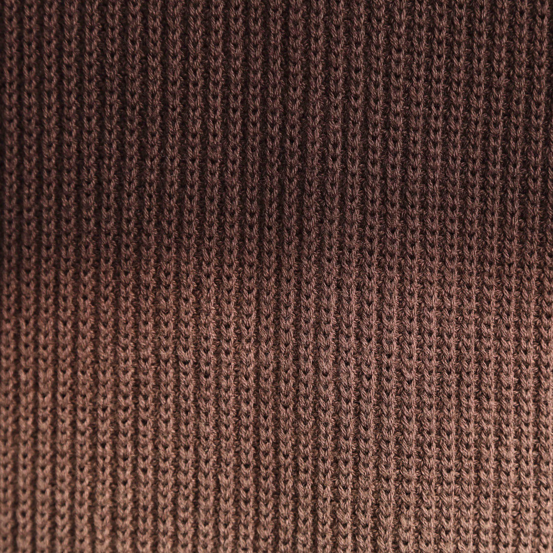 tk.TAKEO KIKUCHI「畦編みニットポロシャツブリーチ」|ニット・セーター|