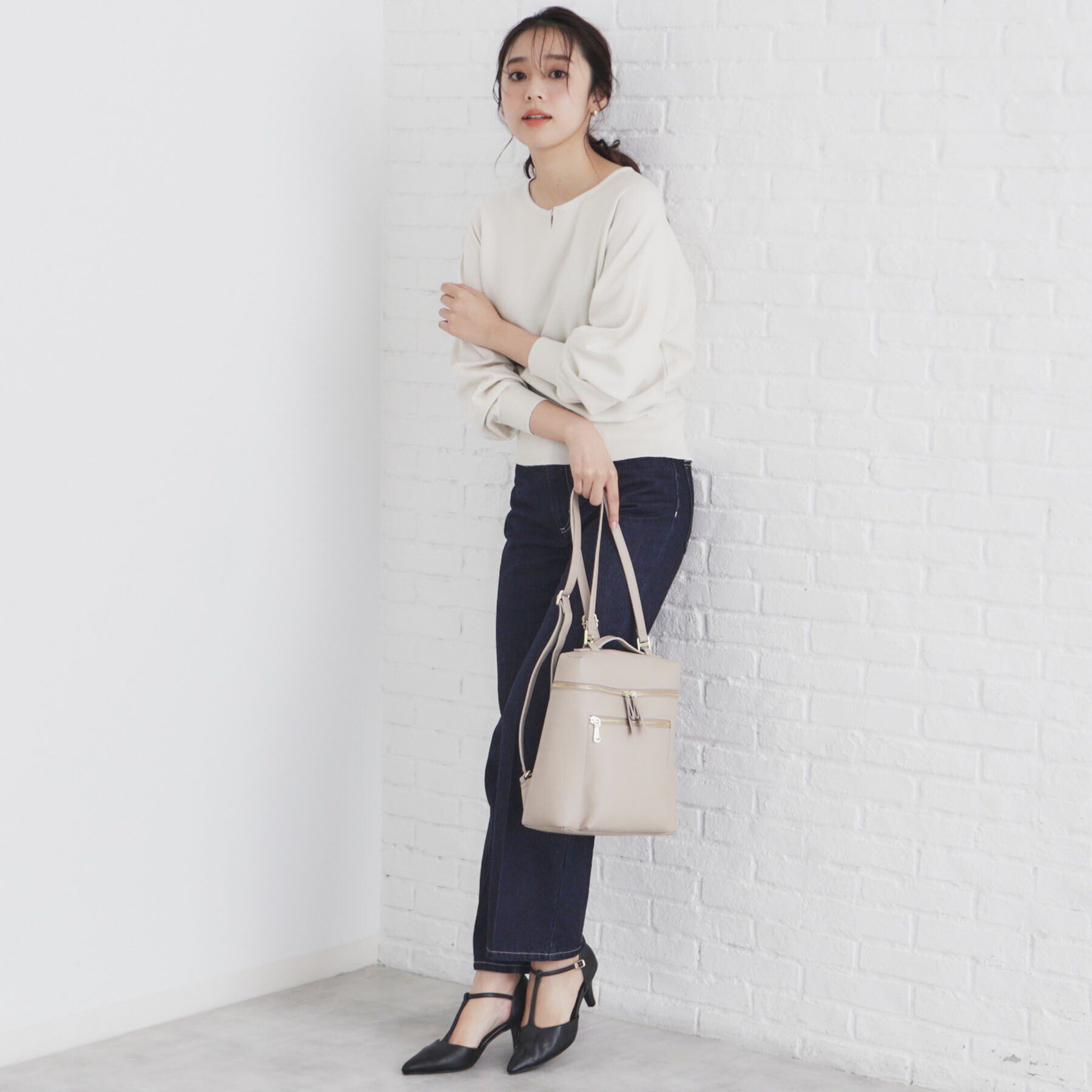 index「フロントジップリュック」|リュック|