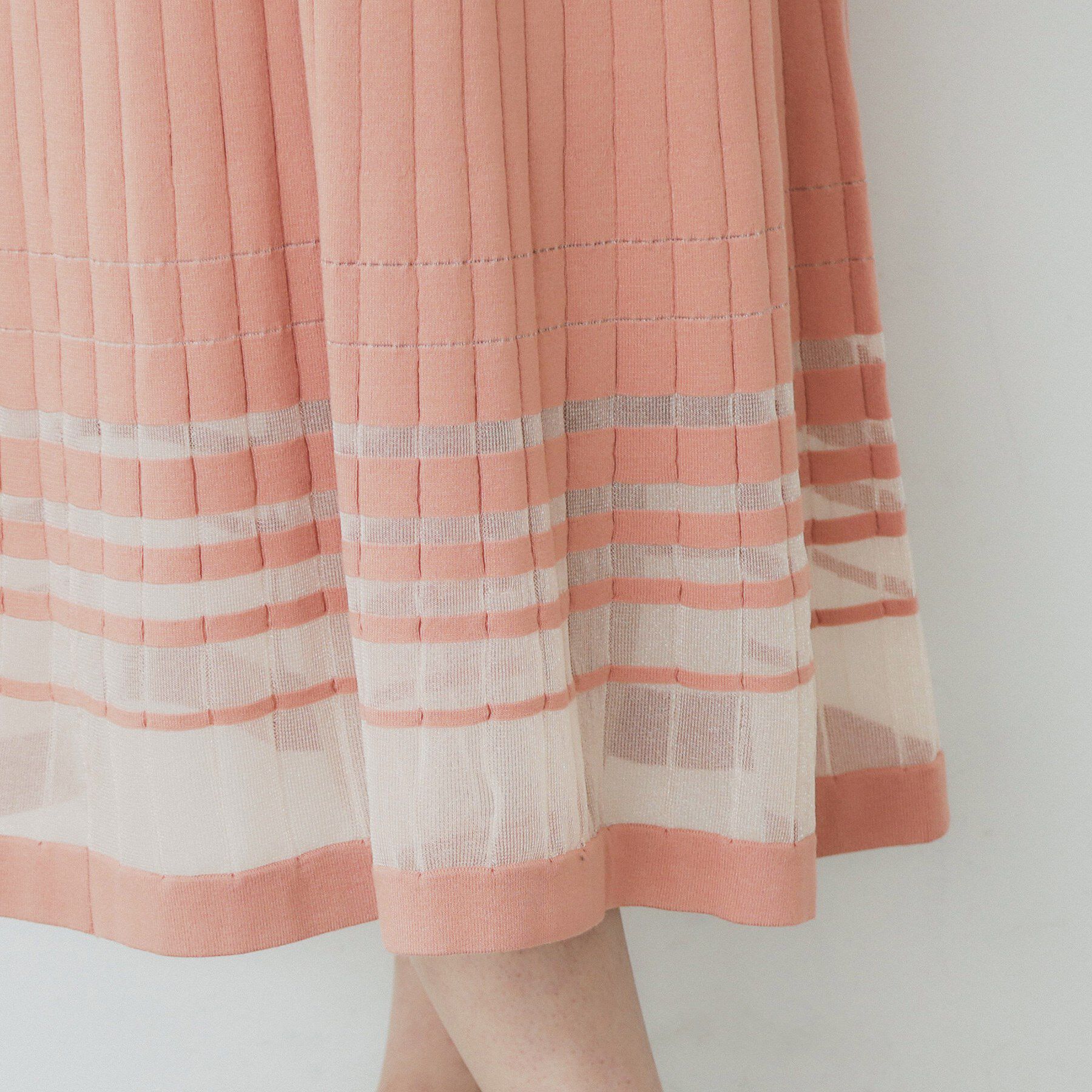 index「シアーラインニットワンピース【UV/洗濯機洗い可】」|ワンピース|