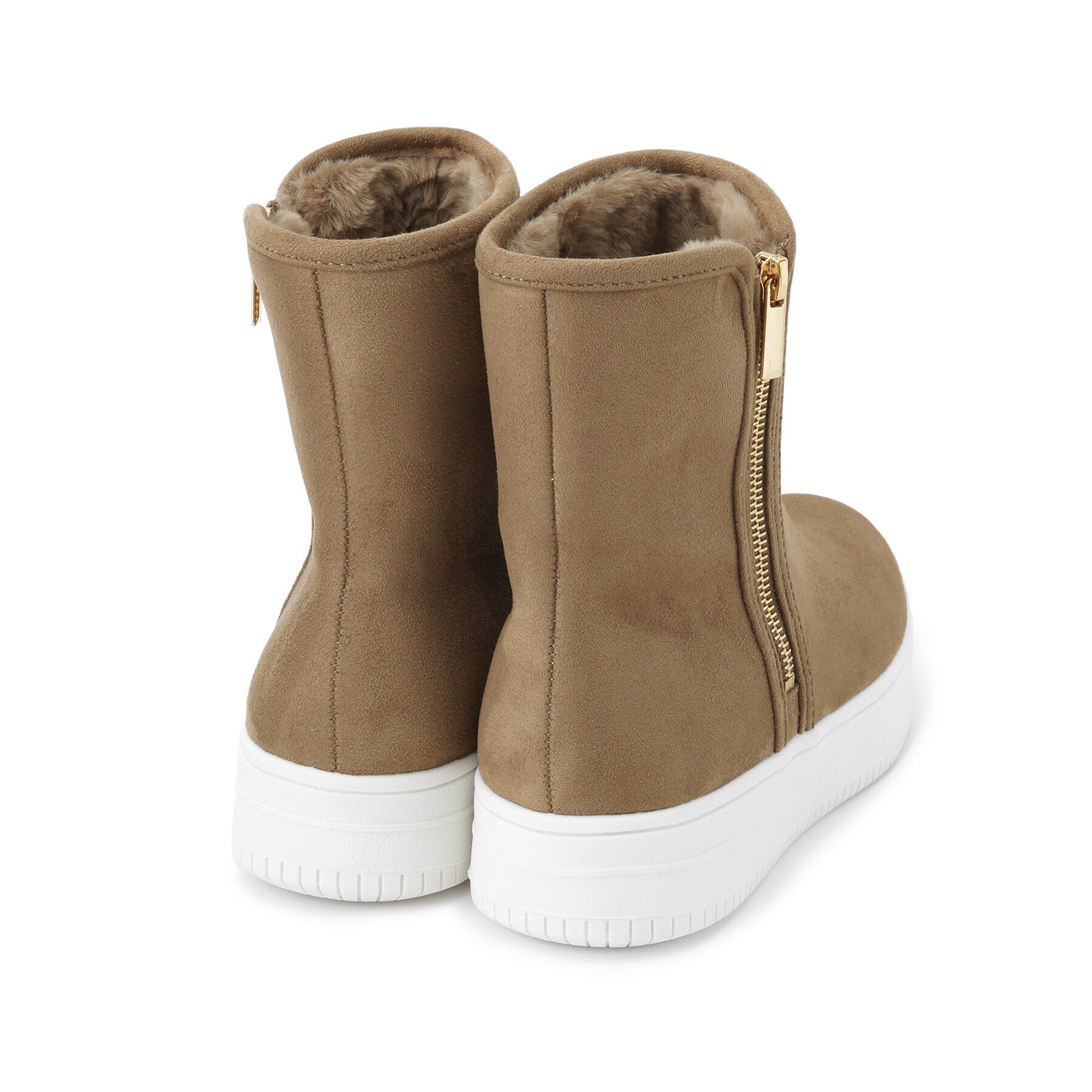 OPAQUE.CLIP「スニーカーソールサイドジップブーツ」|ショートブーツ|