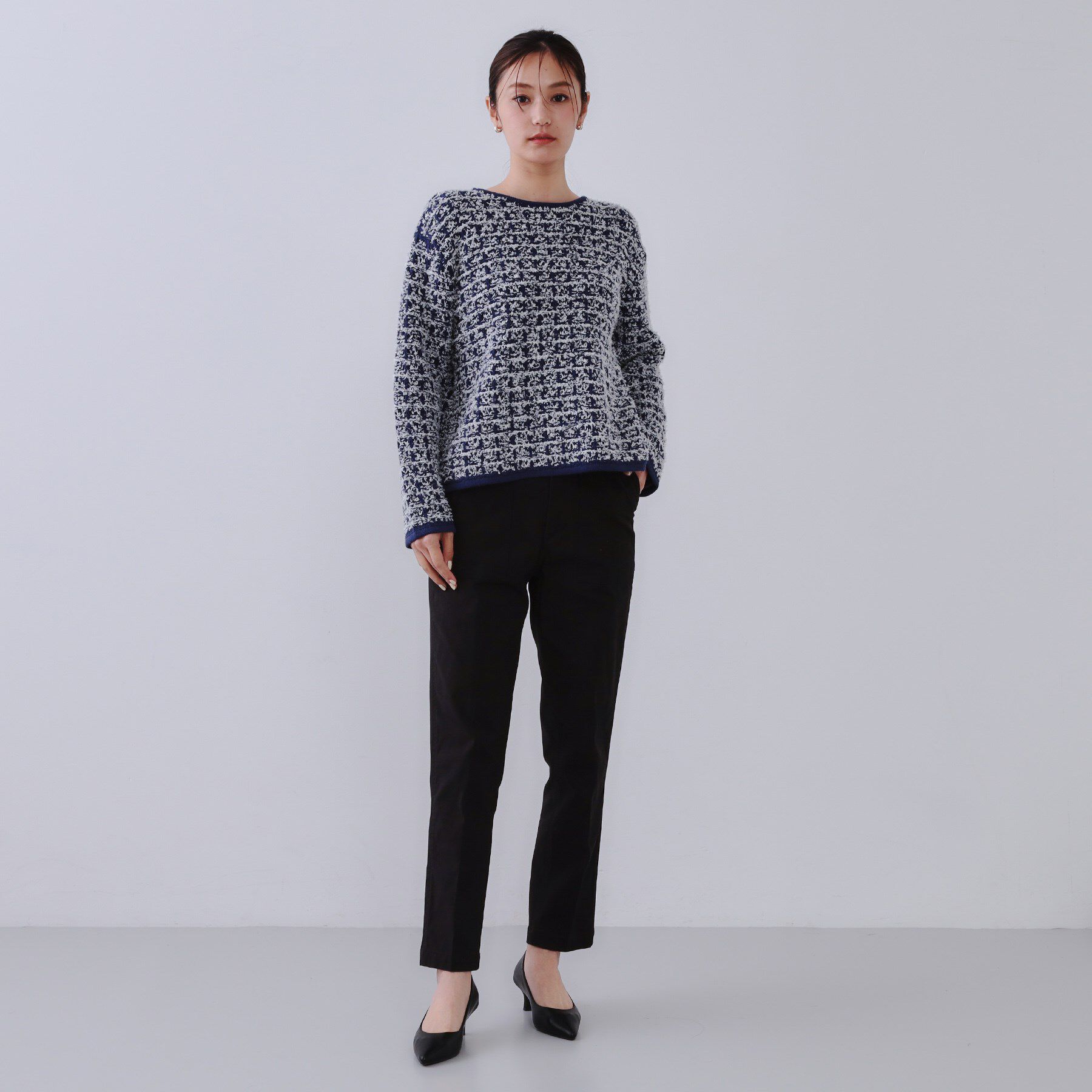 OPAQUE.CLIP「《S-LLサイズ》ストレッチベイカーパンツ【洗濯機洗い可】」|その他|