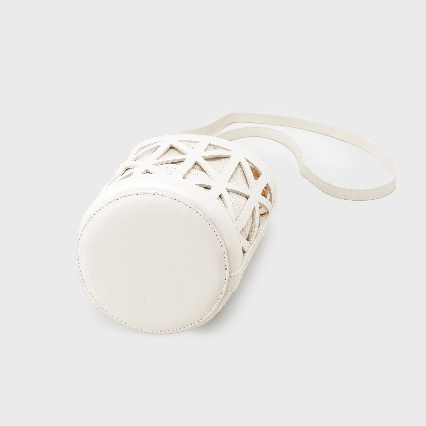 OPAQUE.CLIP「【2WAY】バンブーハンドルデザインショルダーバッグ」|ハンドバッグ|