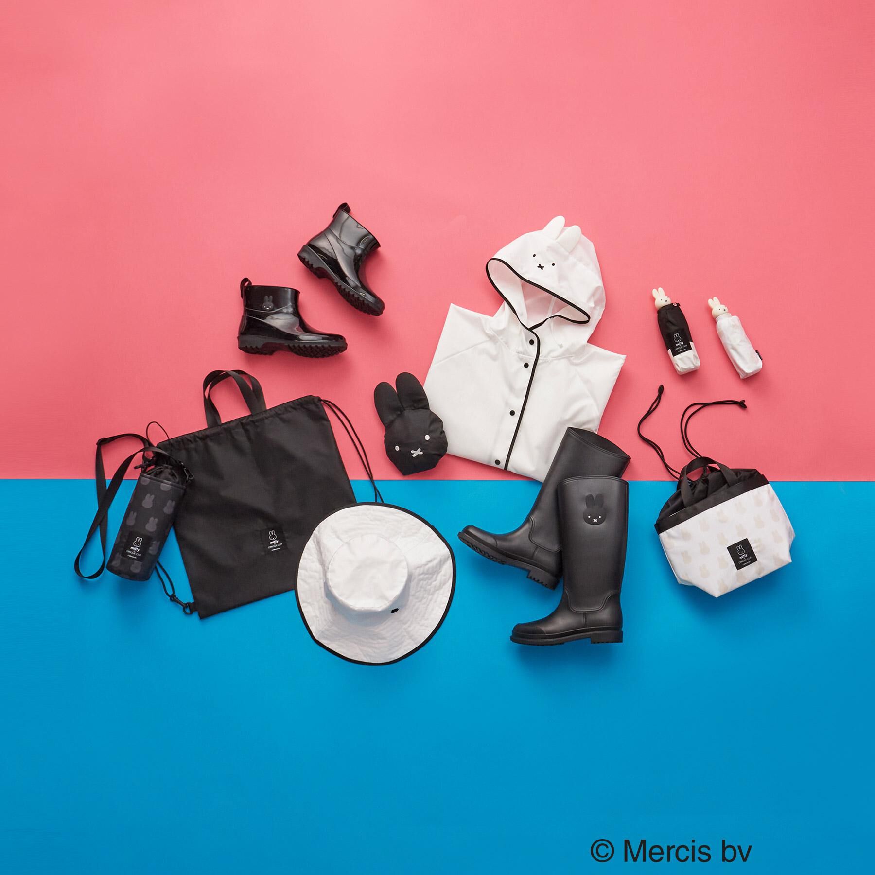 OPAQUE.CLIP「【miffyコラボ】ロング丈レインブーツ」|レインシューズ|