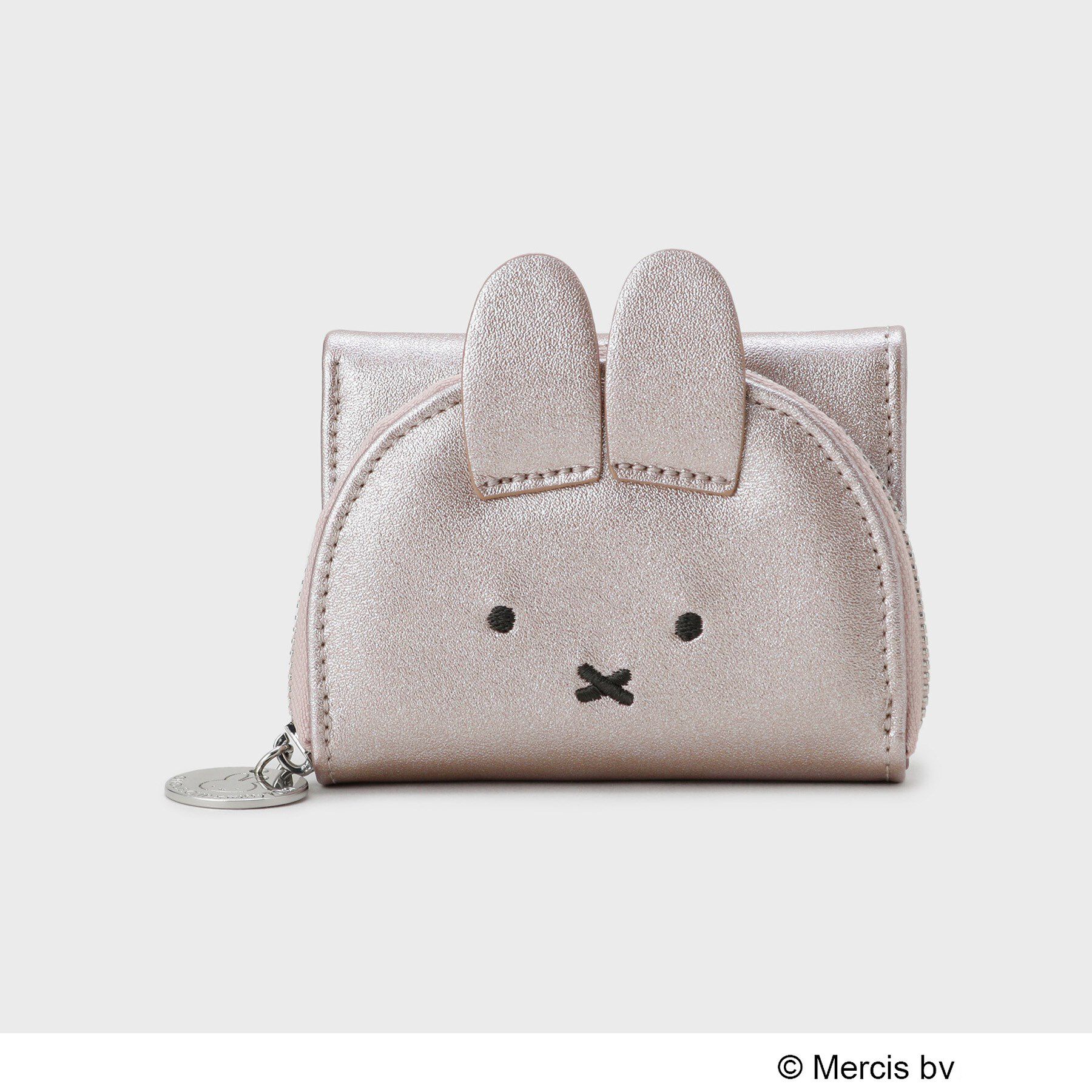 OPAQUE.CLIP「【新色追加！】miffy ｘ OPAQUE.CLIP 三つ折りウォレット」|財布|ピンク(871)