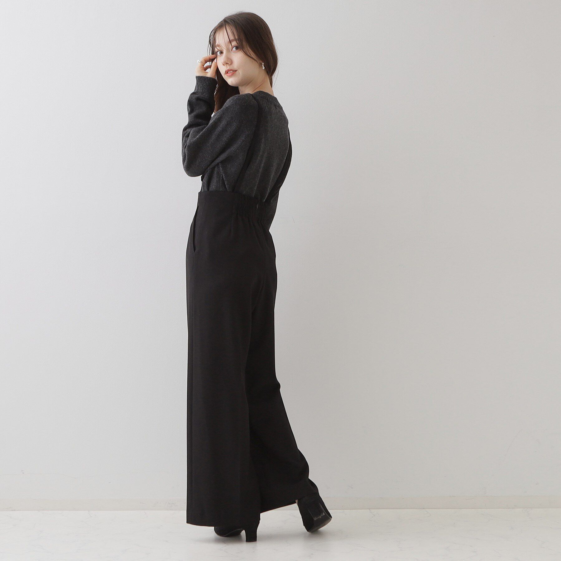 Couture broach「【可愛く着映える主役級ニット】リボンケーブルニット」|ニット・セーター|