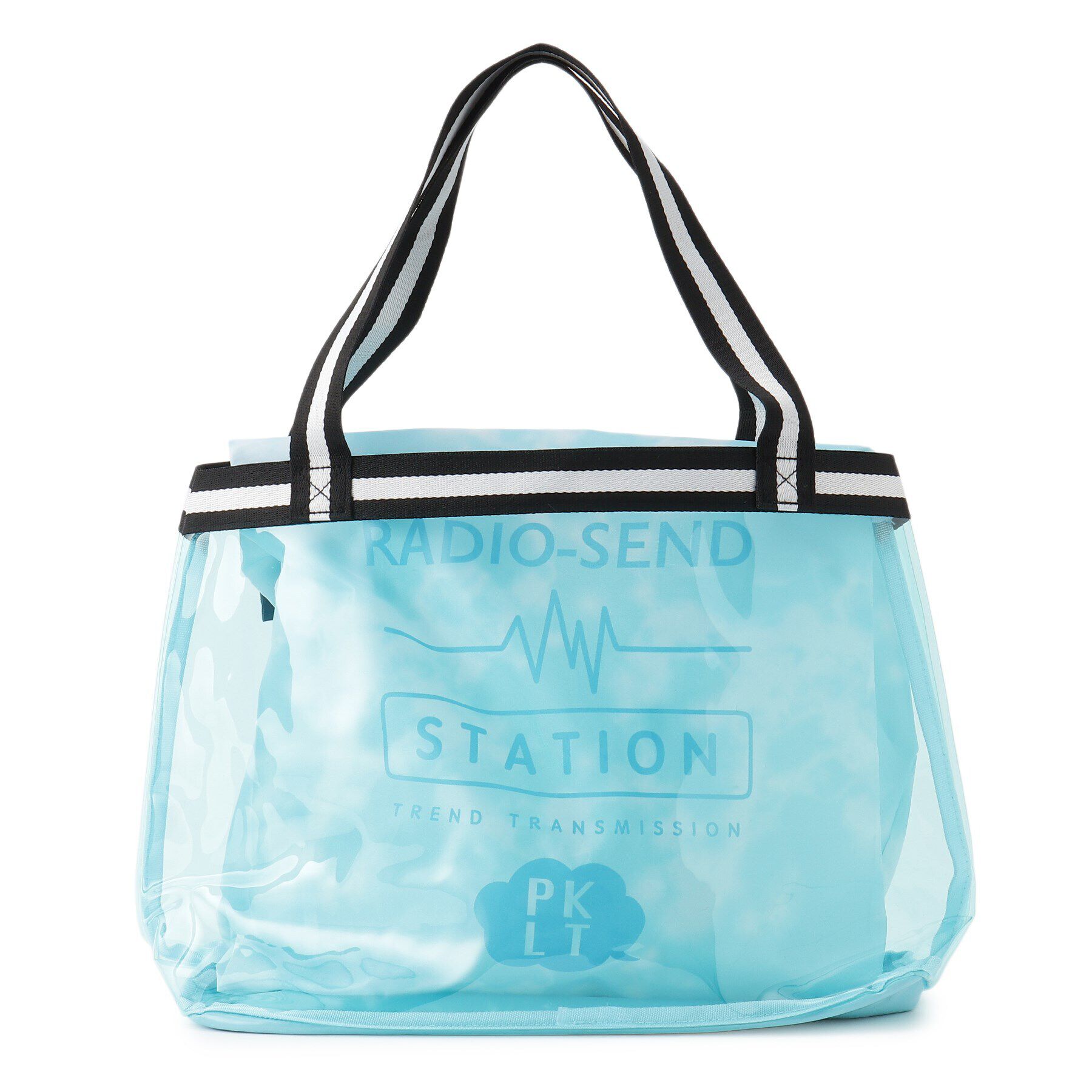 PINK-latte「【プールグッズ】エコバッグ付きクリアトート」|トートバッグ|