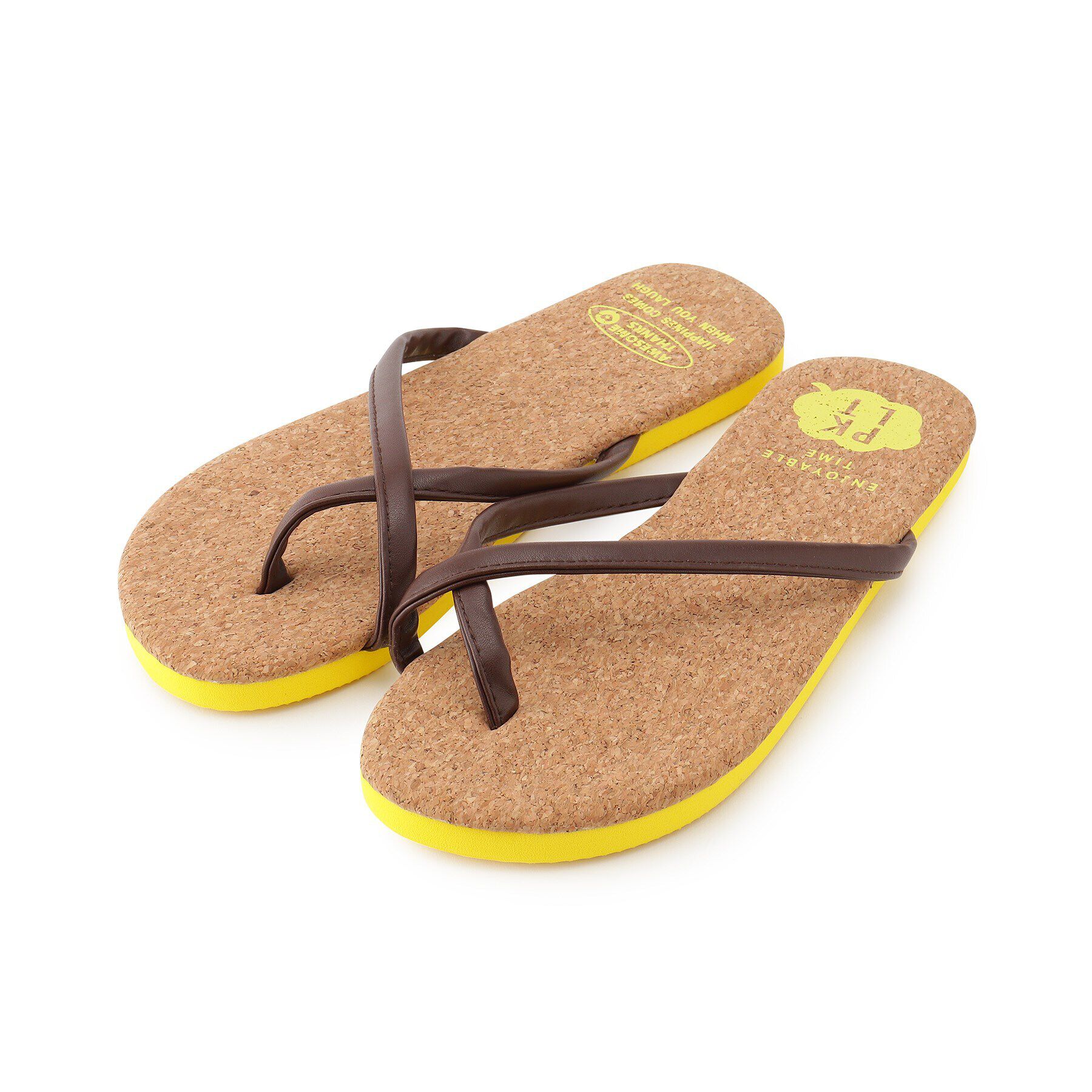 PINK-latte「【プールグッズ】コルクサンダル」|サンダル|